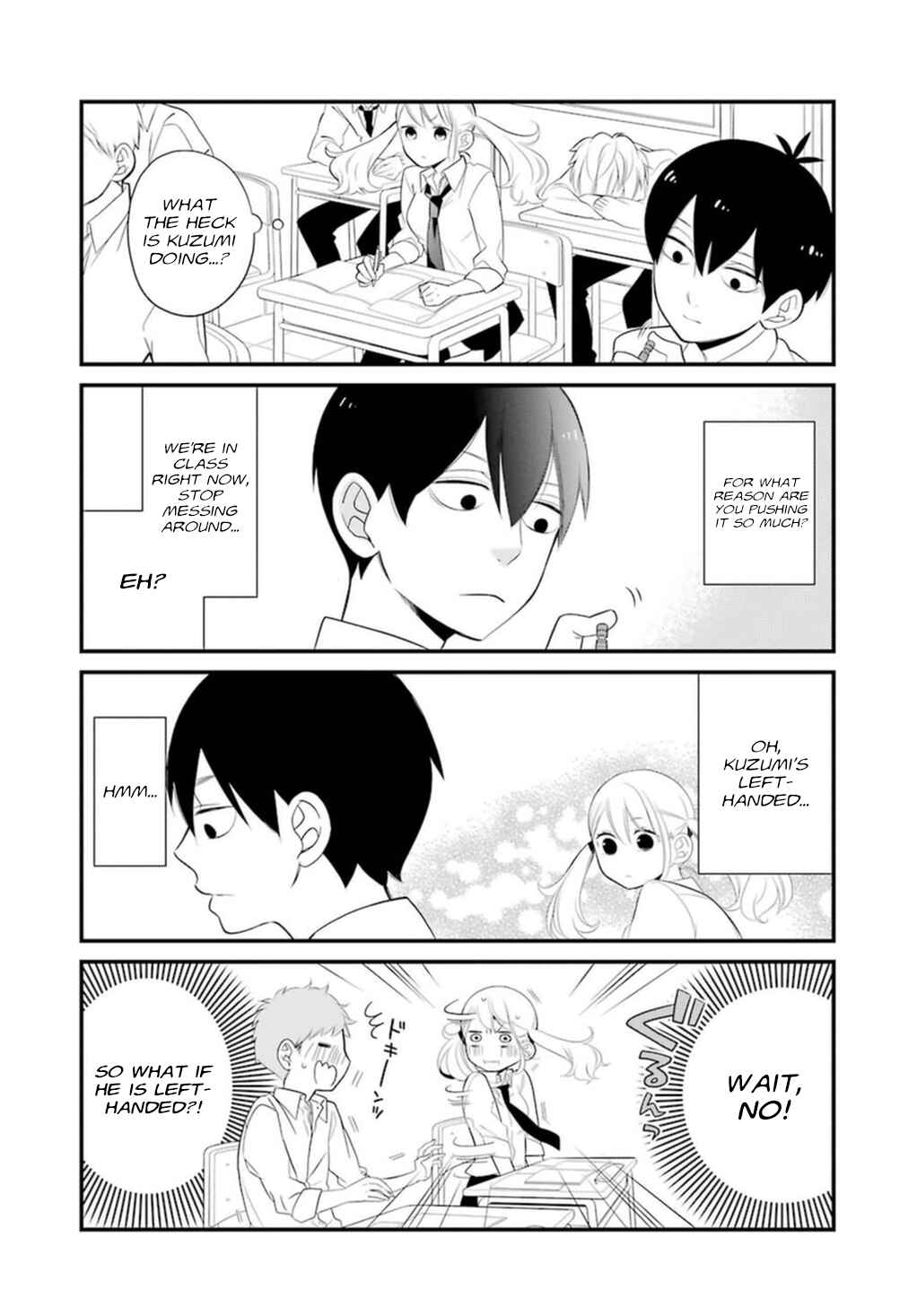 Kuzumi-kun, Can't You Read the Room? Chapter 0.1 - Page 4