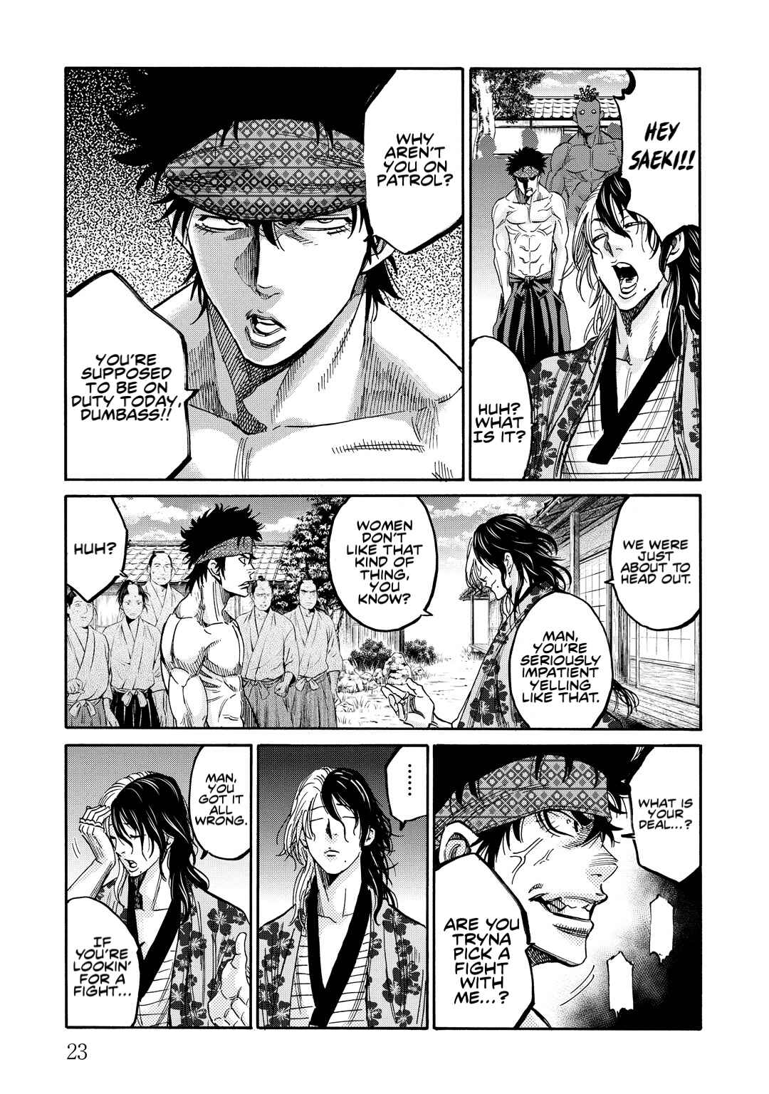 Chiruran: Shinsengumi Requiem Chapter 30 - Page 22