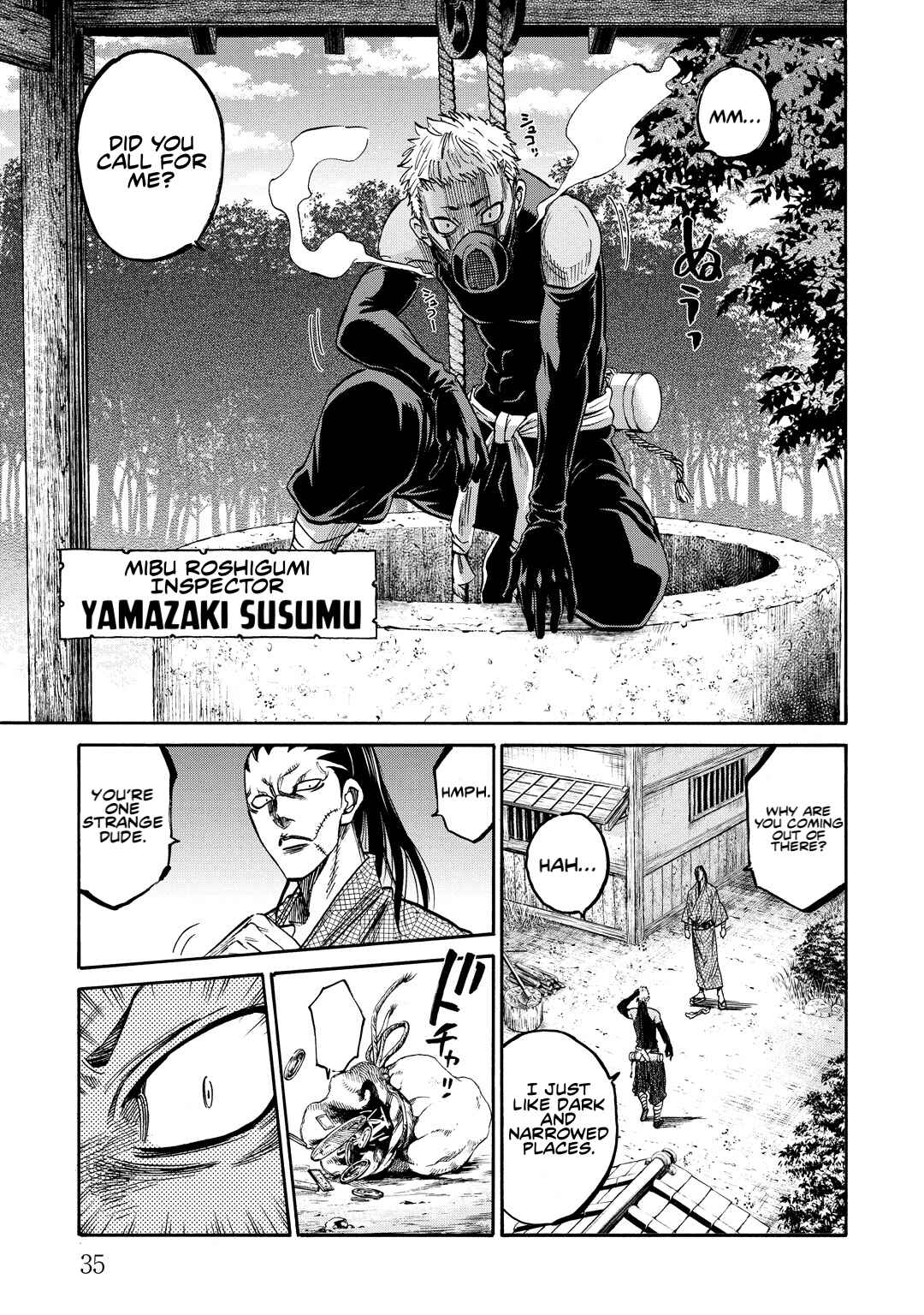 Chiruran: Shinsengumi Requiem Chapter 30 - Page 34