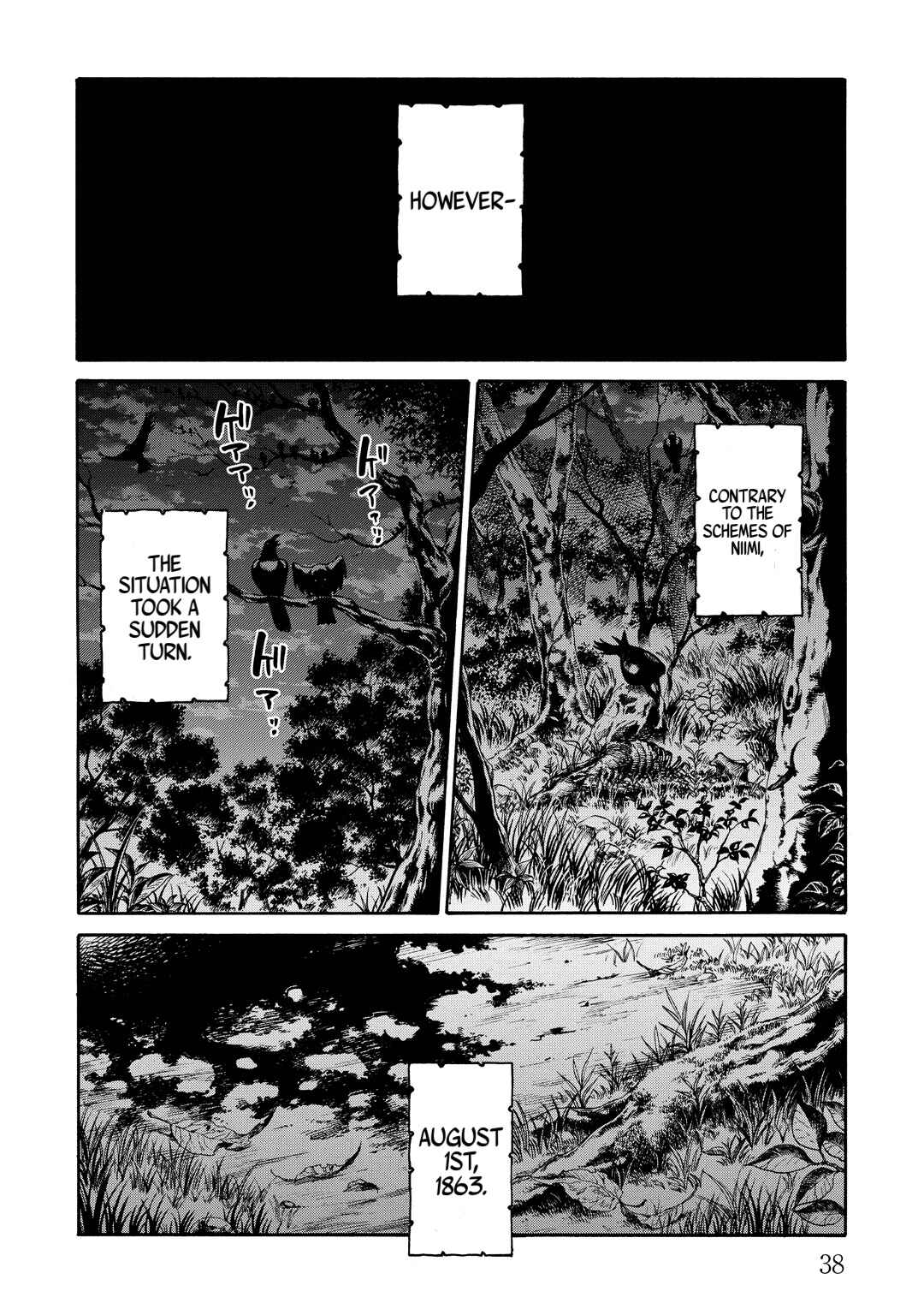 Chiruran: Shinsengumi Requiem Chapter 30 - Page 37