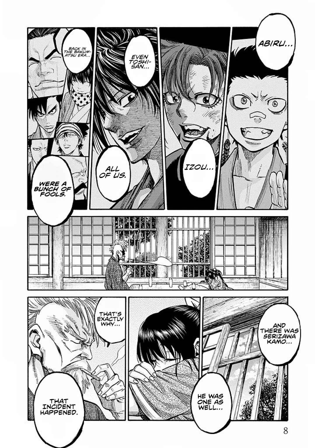 Chiruran: Shinsengumi Requiem Chapter 30 - Page 9