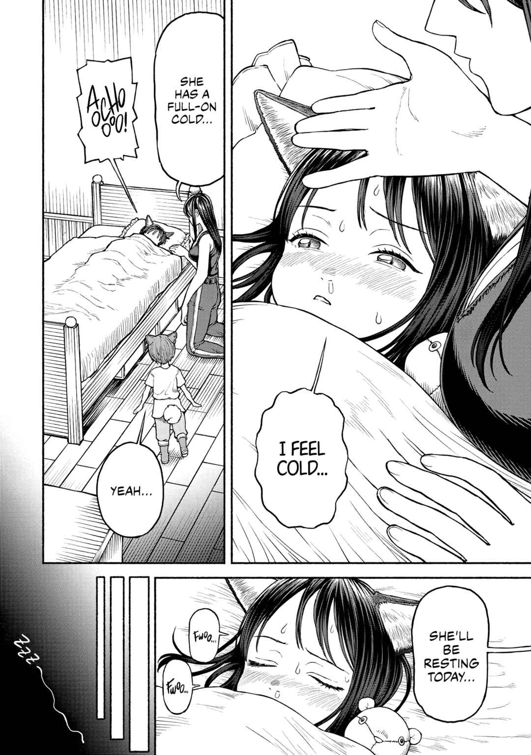 Onna Kishi to Kemomimi no Ko Chapter 28 - Page 3