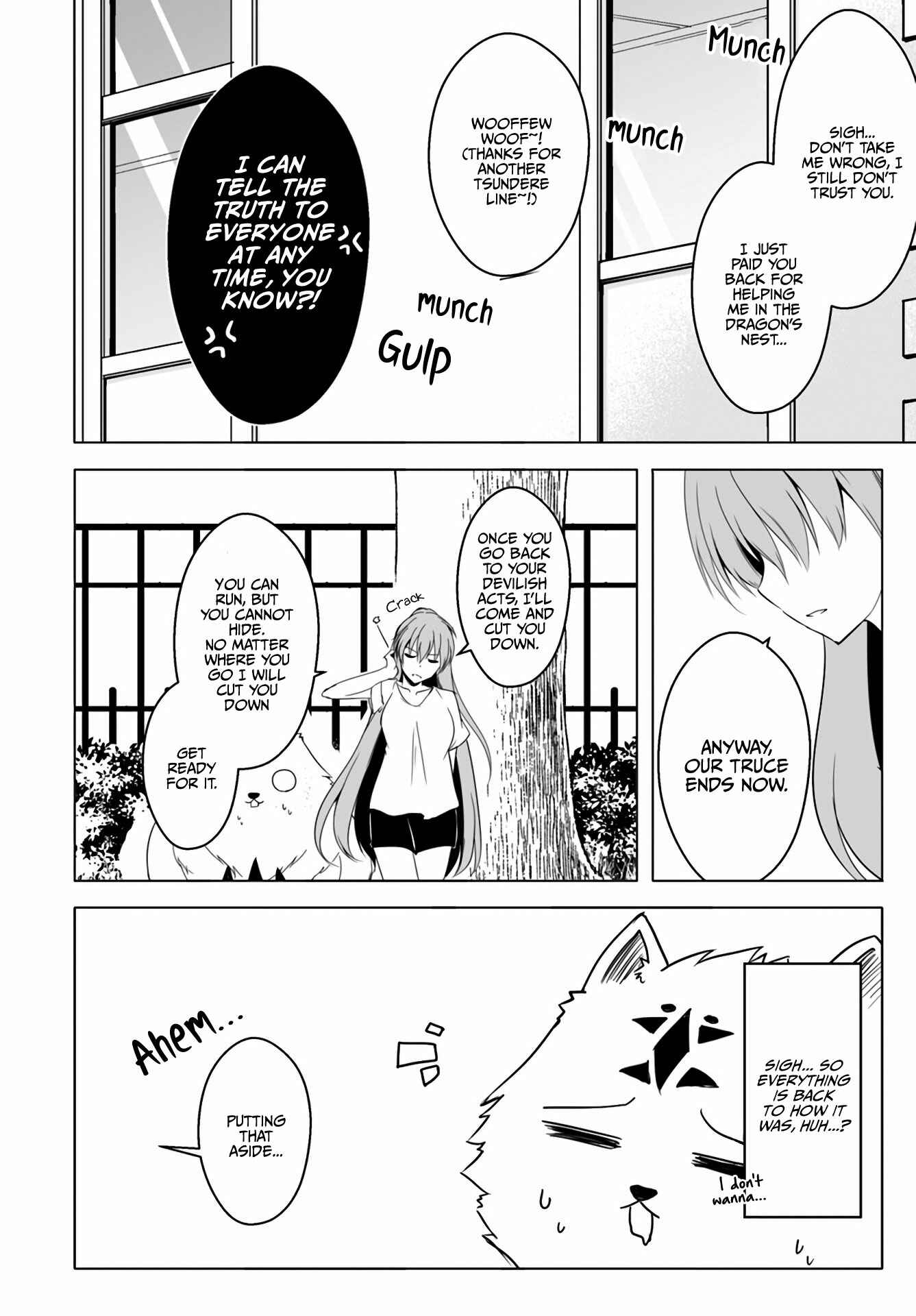 Wanwan Monogatari ~Kanemochi no Inu ni shite to wa Itta ga, Fenrir ni shiro to wa Itte nee!~ Chapter 12.3 - Page 21