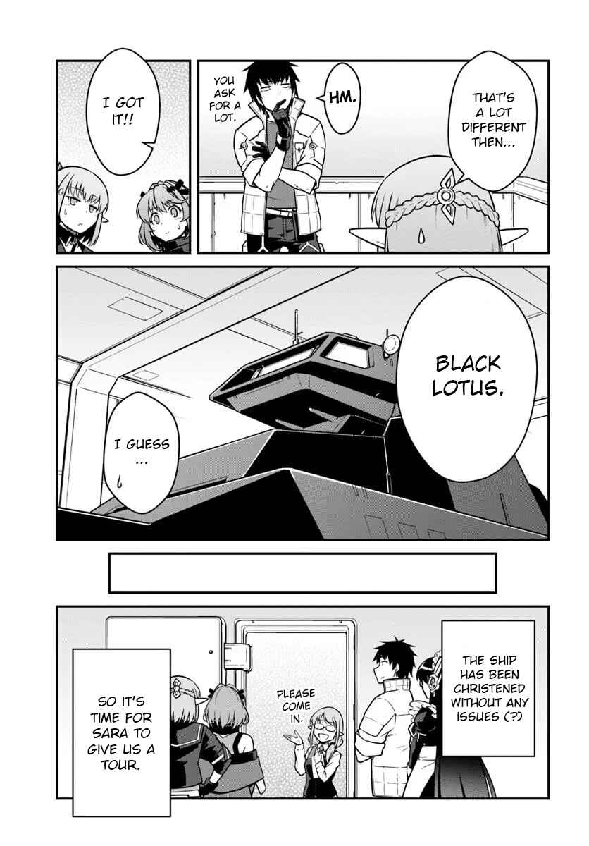 Mezametara Saikyou Soubi to Uchuusen-mochi datta node, Ikkodate Mezashite Youhei to shite Jiyuu ni Ikitai Chapter 48.2 - Page 4