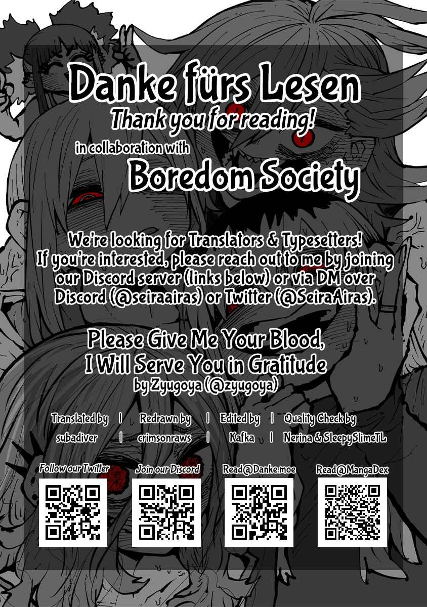 Oyaku ni Tatsu no de Chi o Kudasai Chapter 40 - Page 14