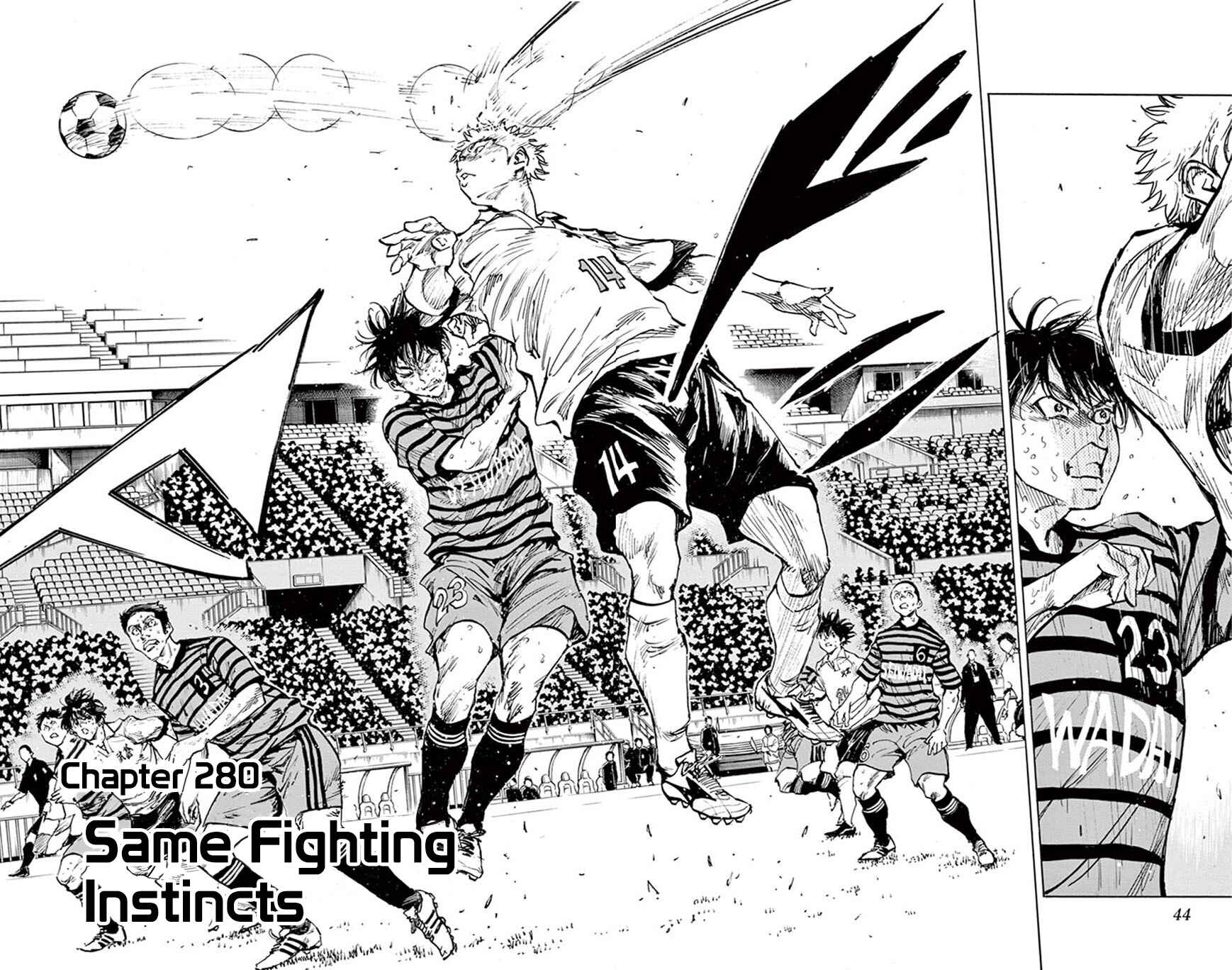 BE BLUES ~Ao ni Nare~ Chapter 280 - Page 3