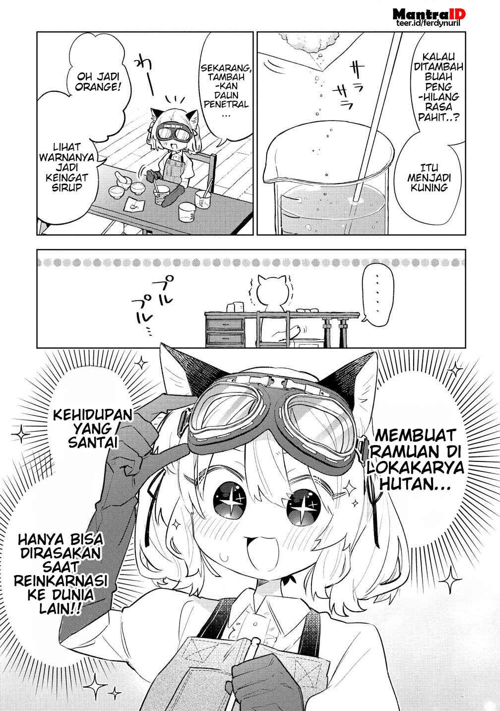Nekomimi Shoujo wa Mori de Slow Life wo Okuritai ~Mofumofu wa Shomou Shimashita ga, Seijo to ka Ouji-sama to ka wa Chuumongai desu~ Chapter 4.1 - Page 7