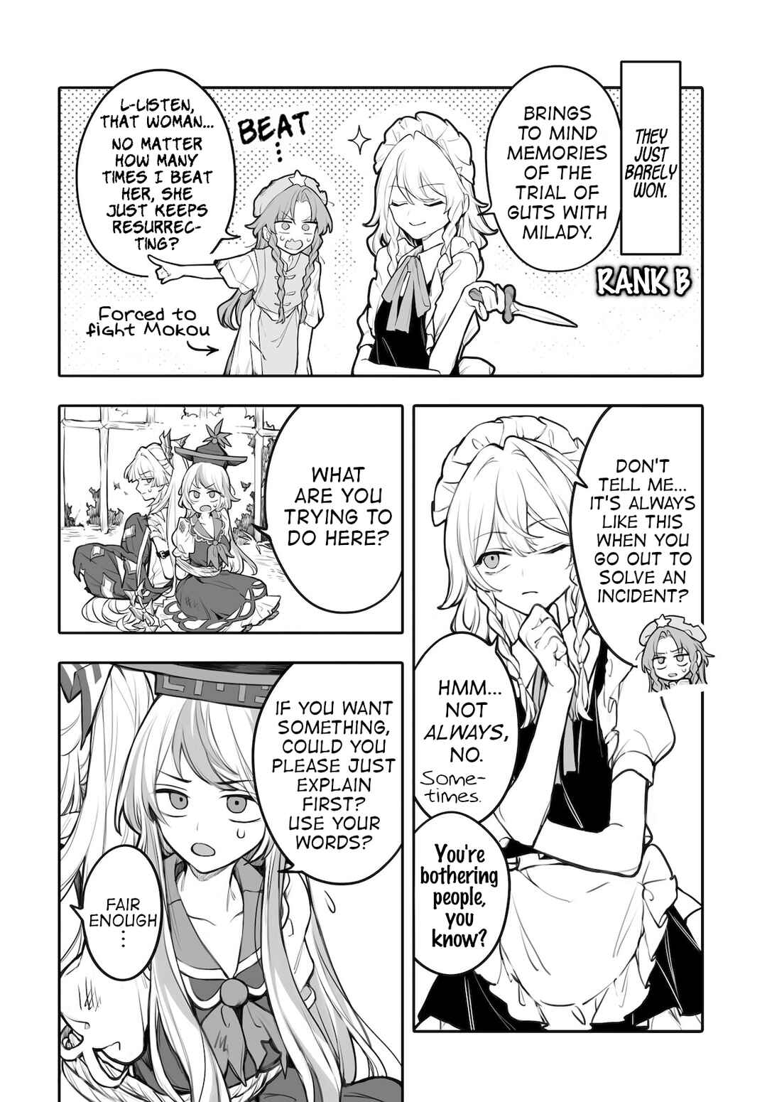 Touhou Project Niji Sousaku Series - Koumakan no Onnatachi Chapter 6 - Page 12