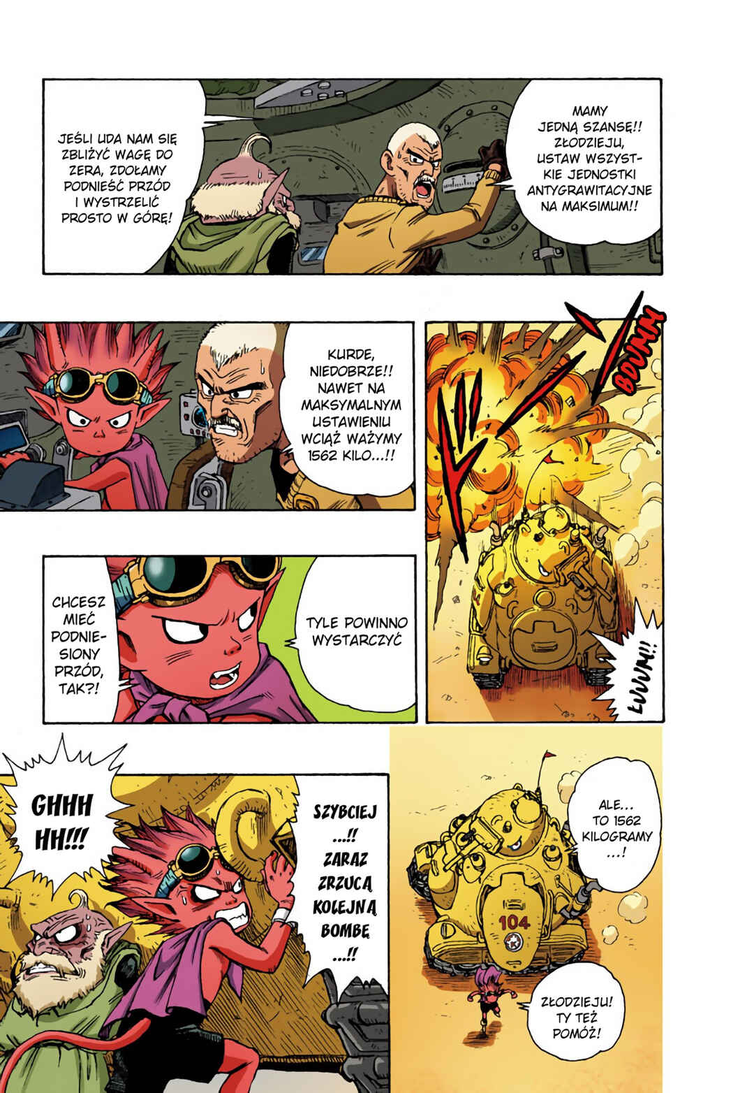 SandLand (Official Colored) Chapter 4 - Page 12