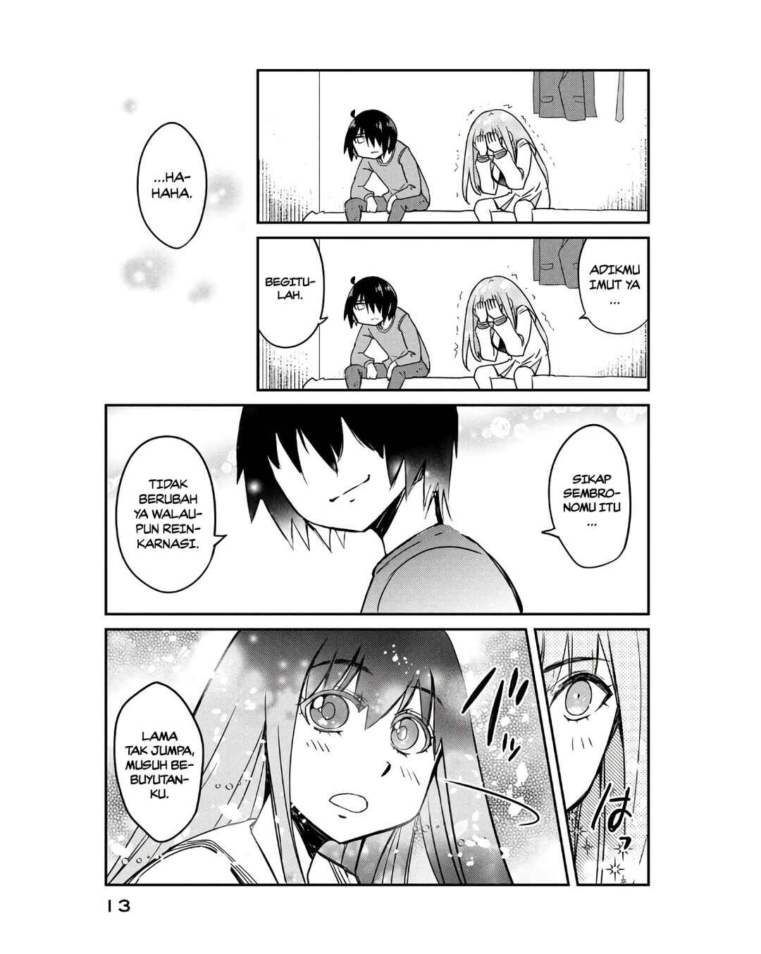Hanaori-san wa Tensei Shite mo Kenka ga Shitai Chapter 1 - Page 16