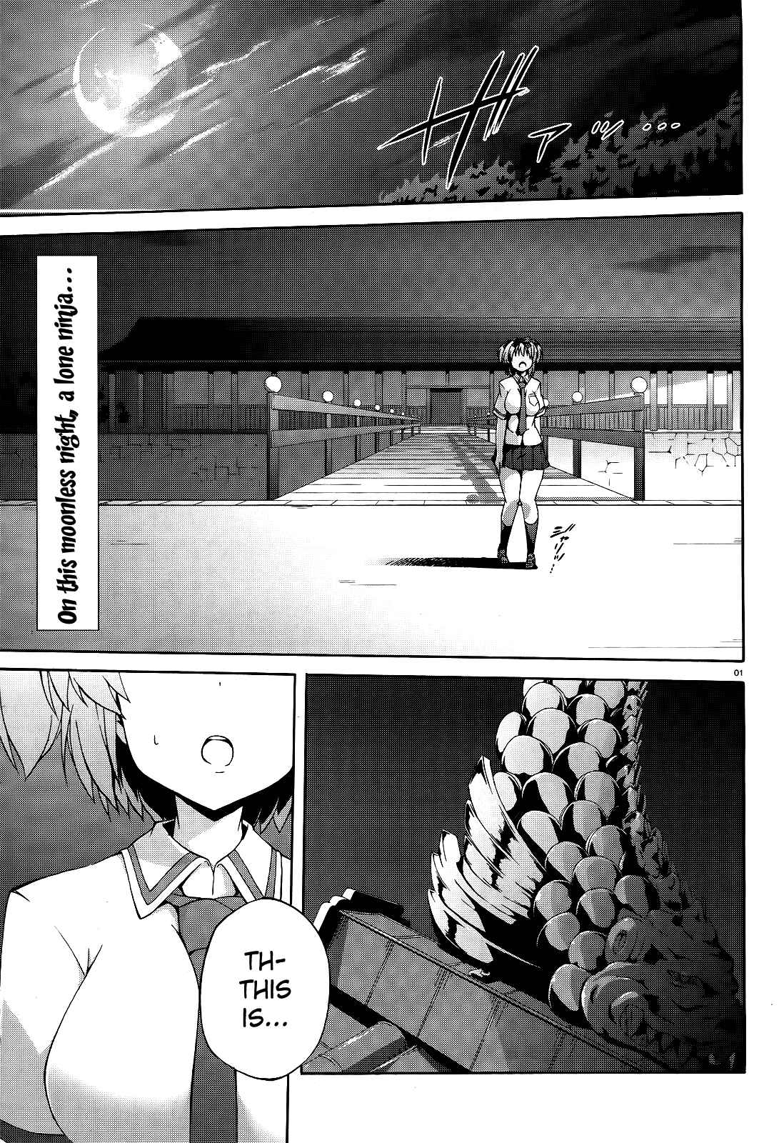 Senran Kagura - Shoujotachi no Shinei Chapter 8 - Page 1