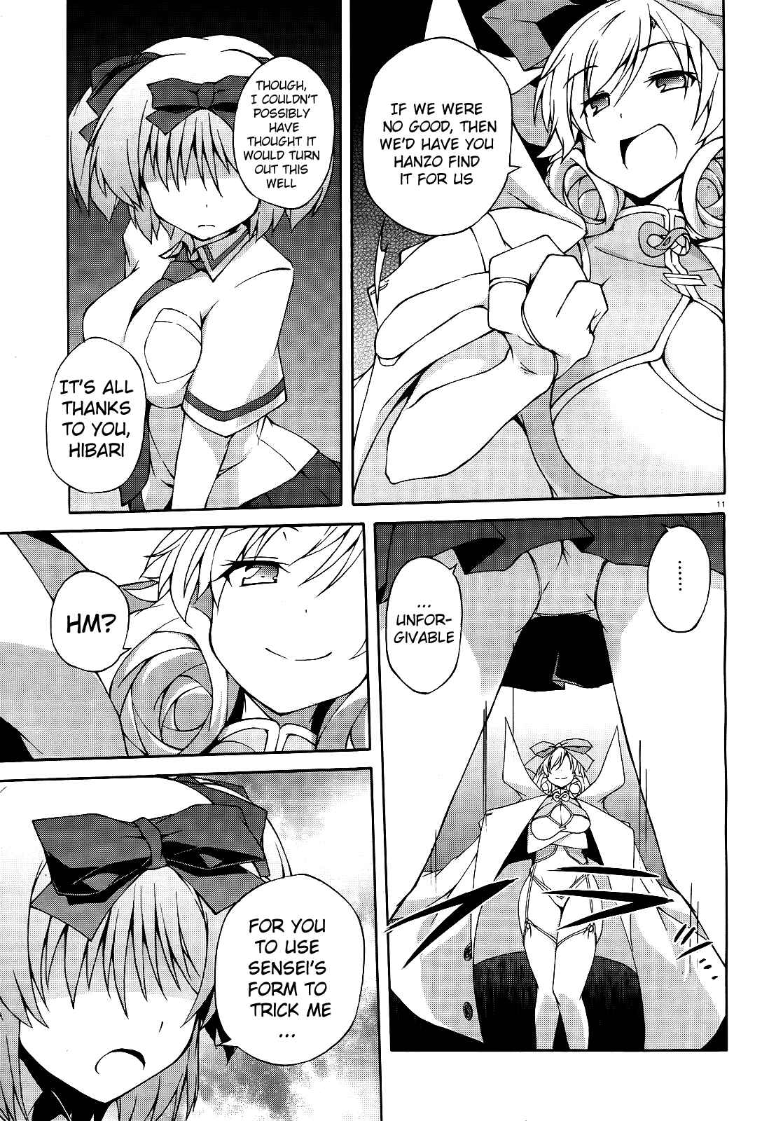Senran Kagura - Shoujotachi no Shinei Chapter 8 - Page 10