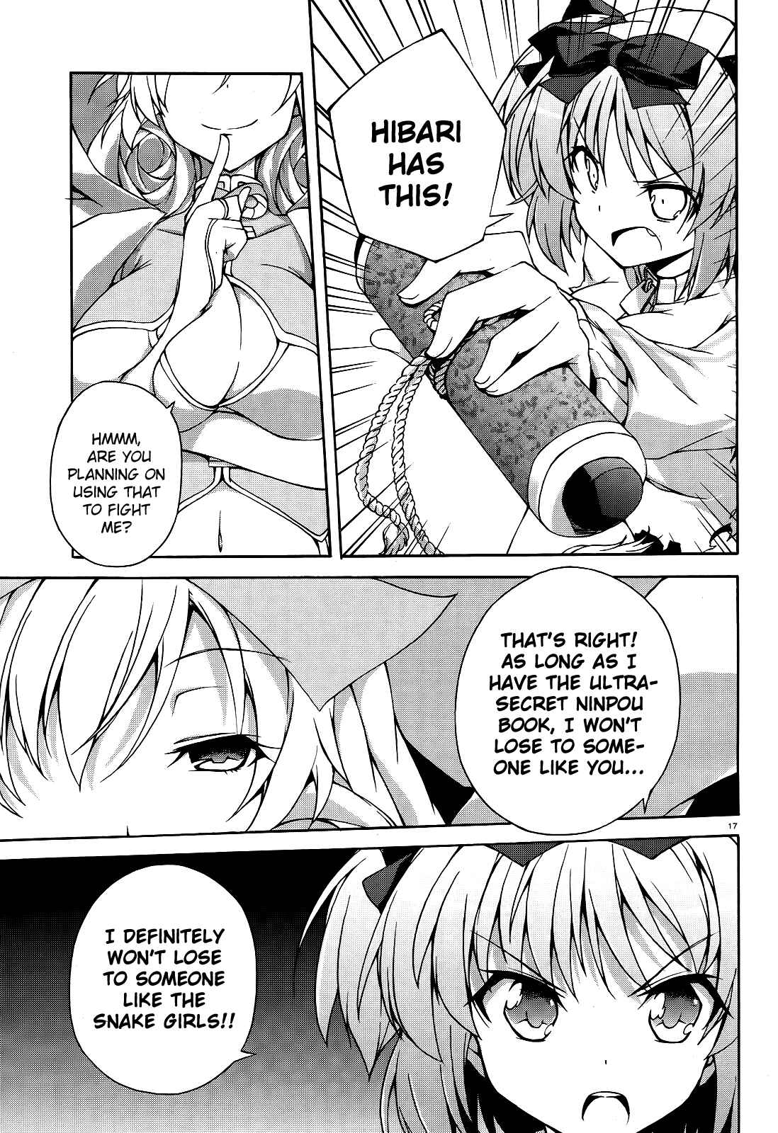 Senran Kagura - Shoujotachi no Shinei Chapter 8 - Page 16