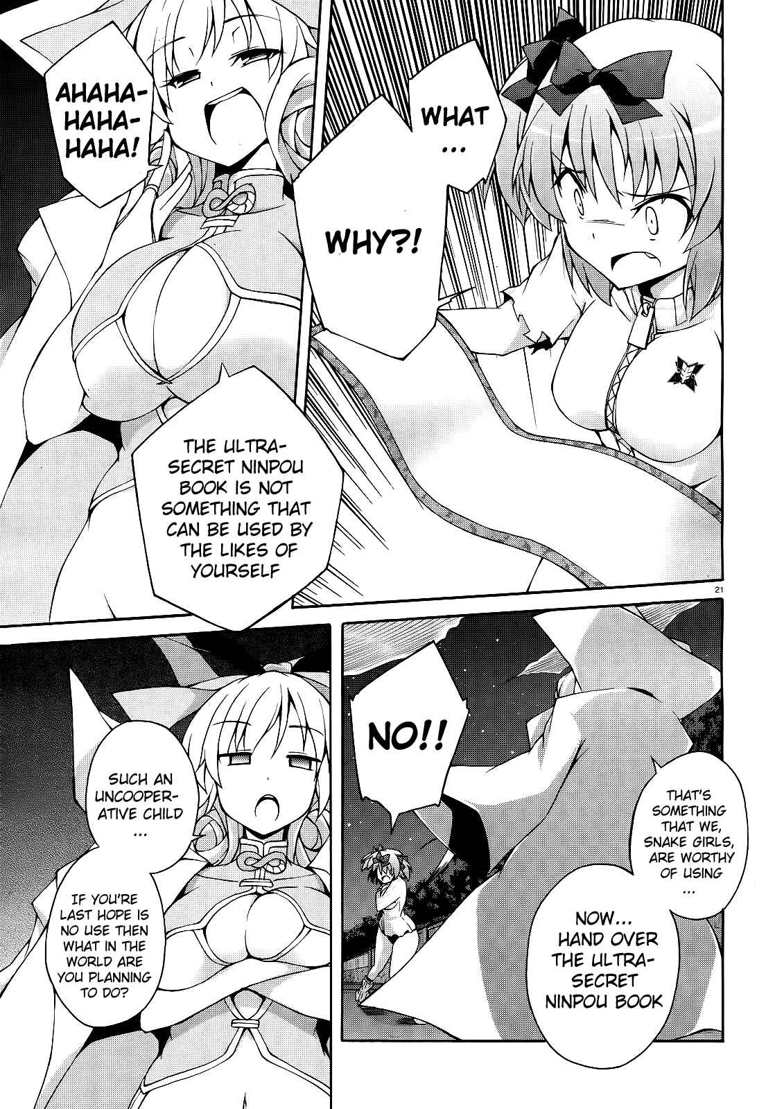 Senran Kagura - Shoujotachi no Shinei Chapter 8 - Page 20
