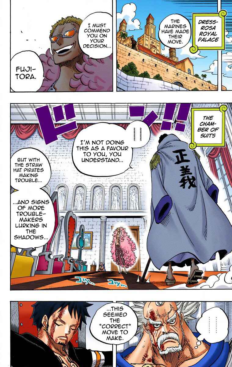 One Piece (Official Colored) Chapter 735 - Page 15