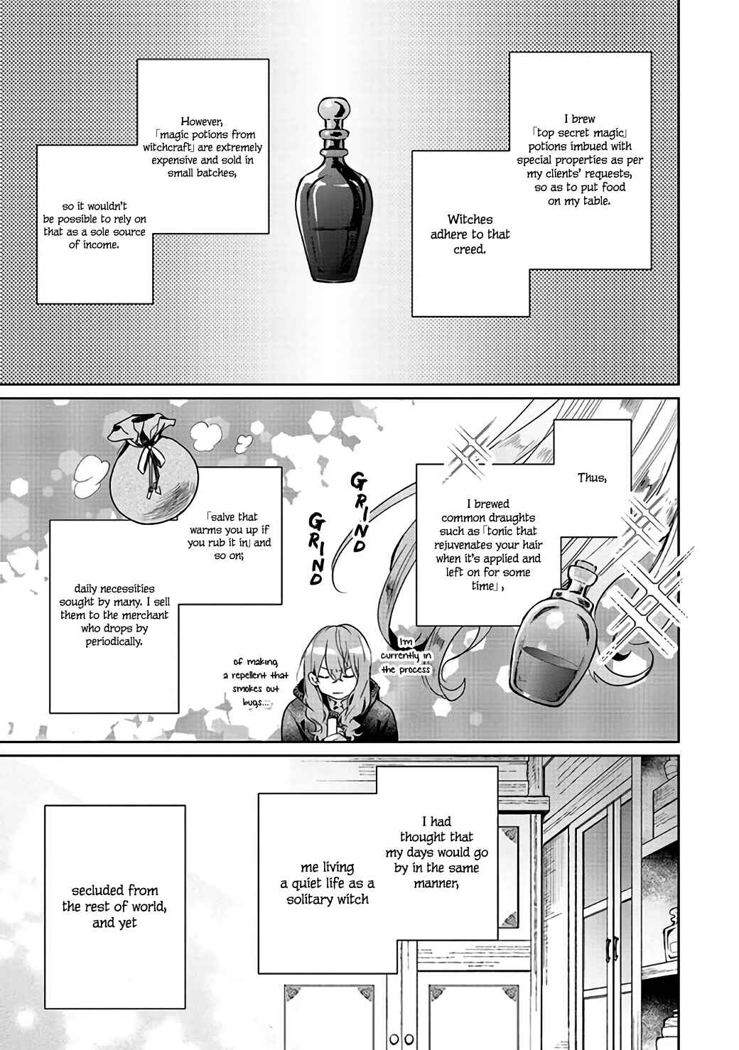 Doumo, Suki na hito ni Horegusuri wo Iraisareta Majo desu Chapter 2 - Page 4