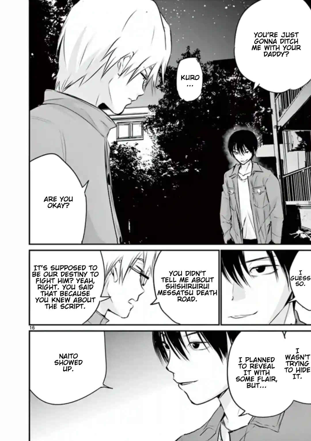 Naito Shishiruirui Messatsu Death Road Chapter 7 - Page 16