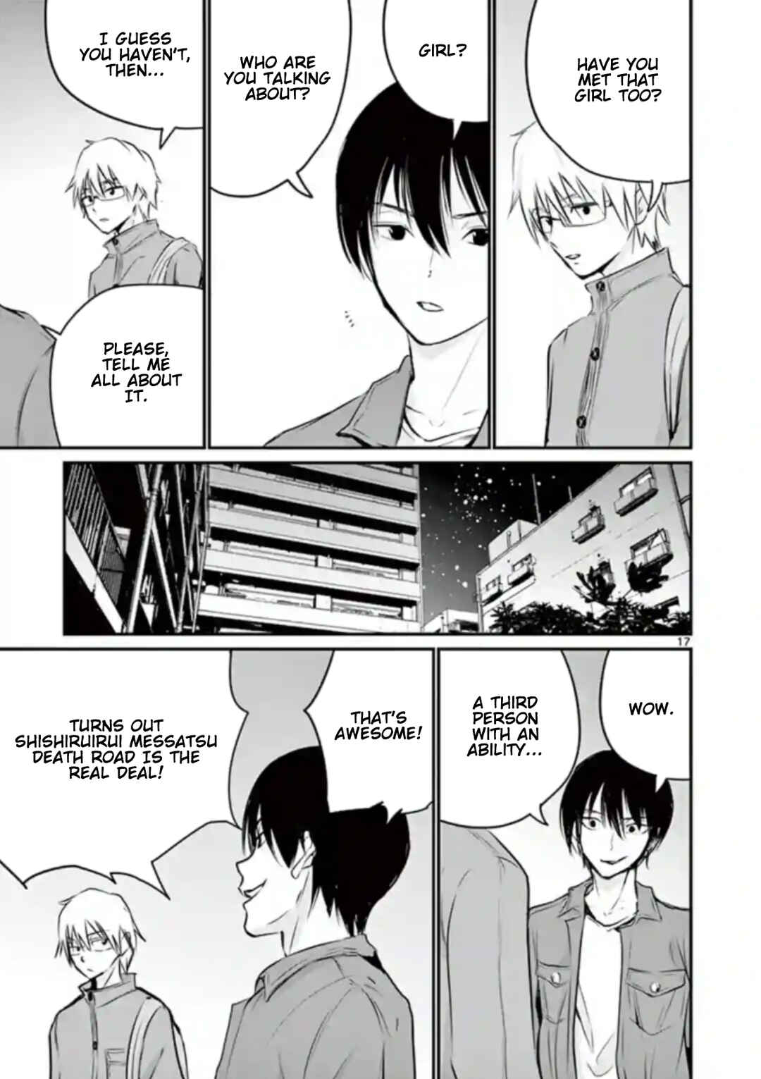 Naito Shishiruirui Messatsu Death Road Chapter 7 - Page 17