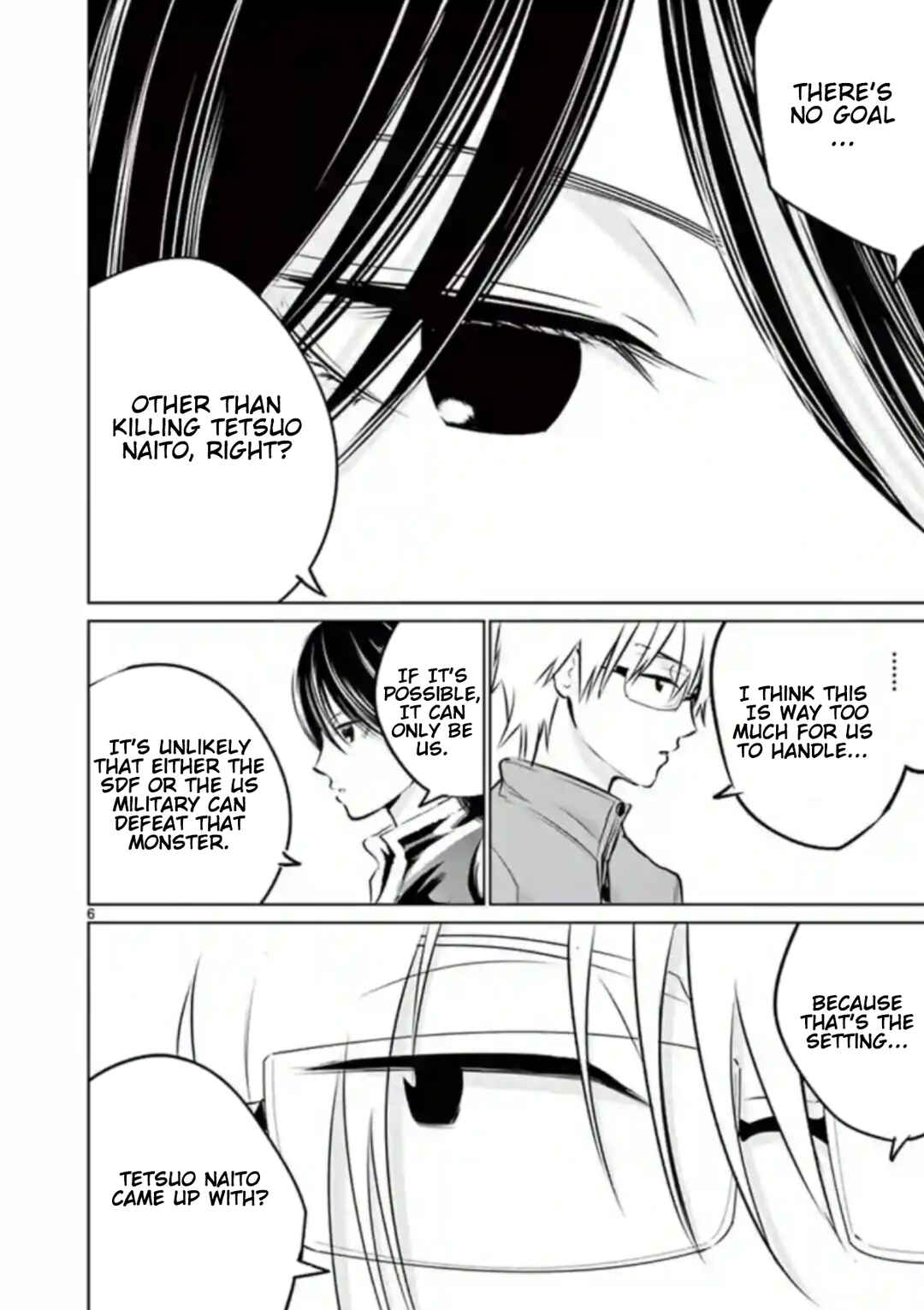 Naito Shishiruirui Messatsu Death Road Chapter 7 - Page 6