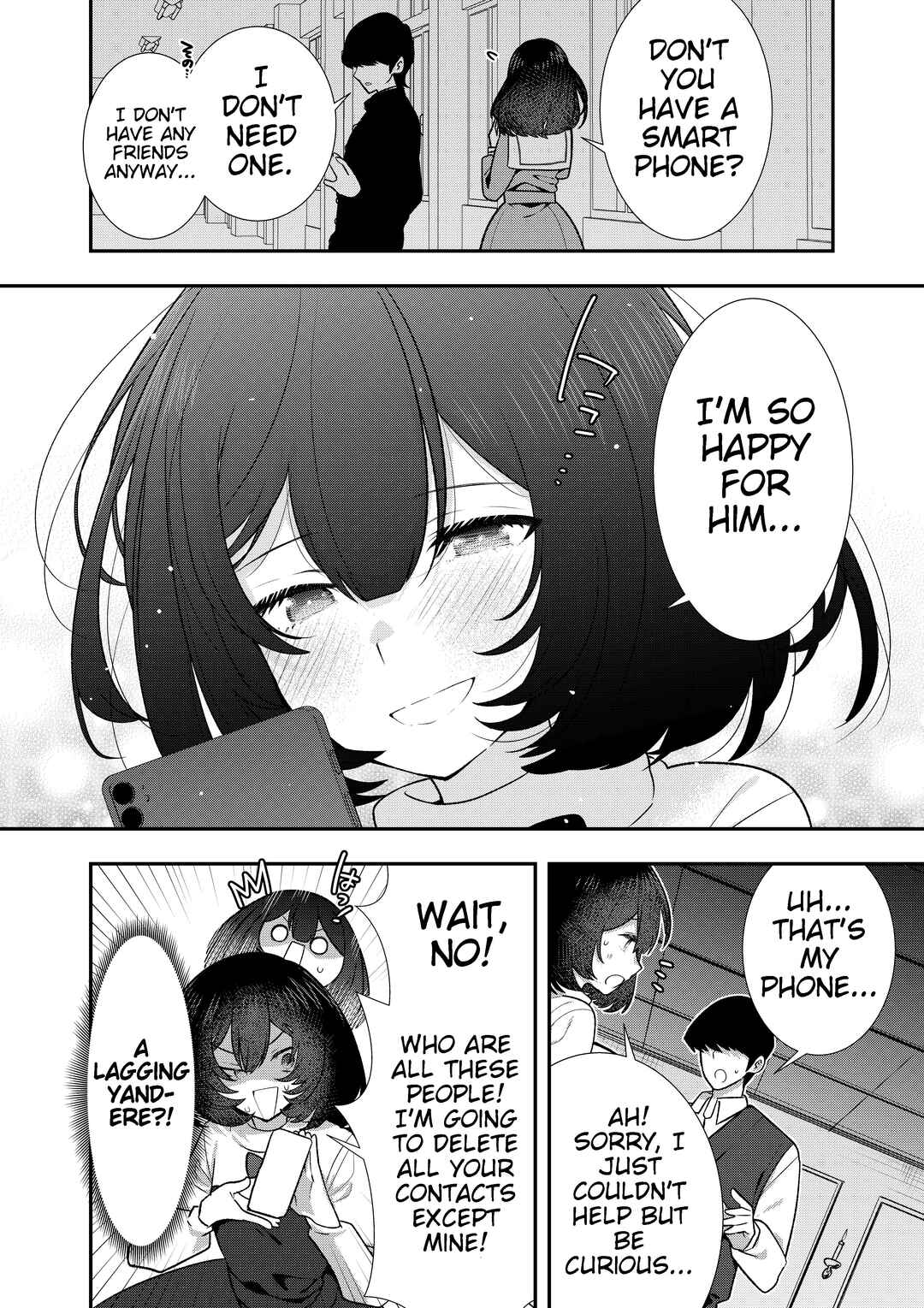A Yandere Girl Who Is Not Very Good at Being Yandere Chapter 9 - Page 2