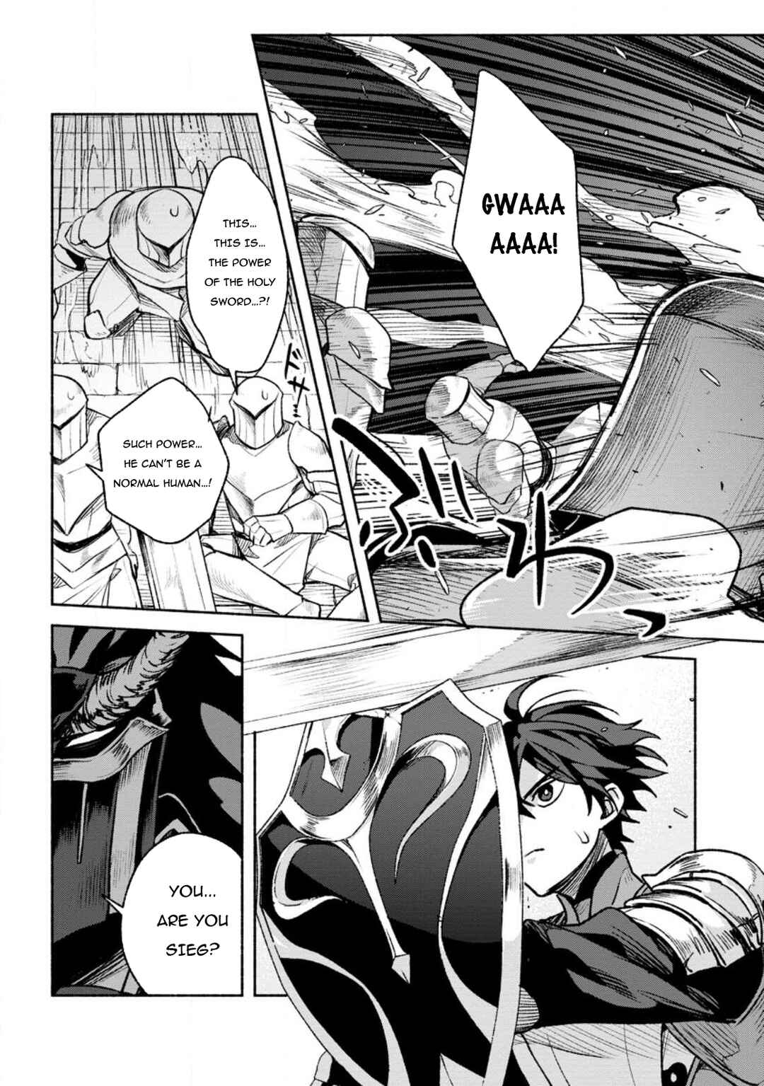Sono Monban, Saikyou ni Tsuki: Tsuihou Sareta Bougyoryoku 9999 no Senshi, Outo no Monban to shite Musou Suru Chapter 26.1 - Page 10