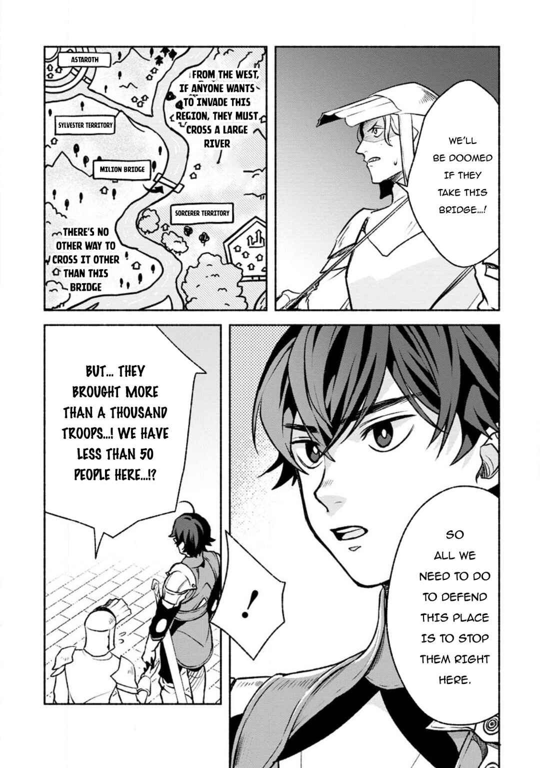 Sono Monban, Saikyou ni Tsuki: Tsuihou Sareta Bougyoryoku 9999 no Senshi, Outo no Monban to shite Musou Suru Chapter 26.1 - Page 5