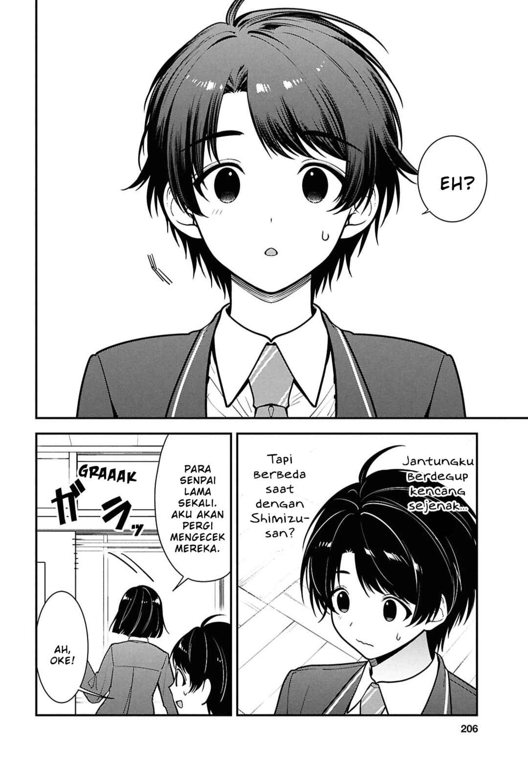 Tonari no Seki no Yankee Shimizu-san ga Kami wo Kuroku Sometekita Chapter 11 - Page 23