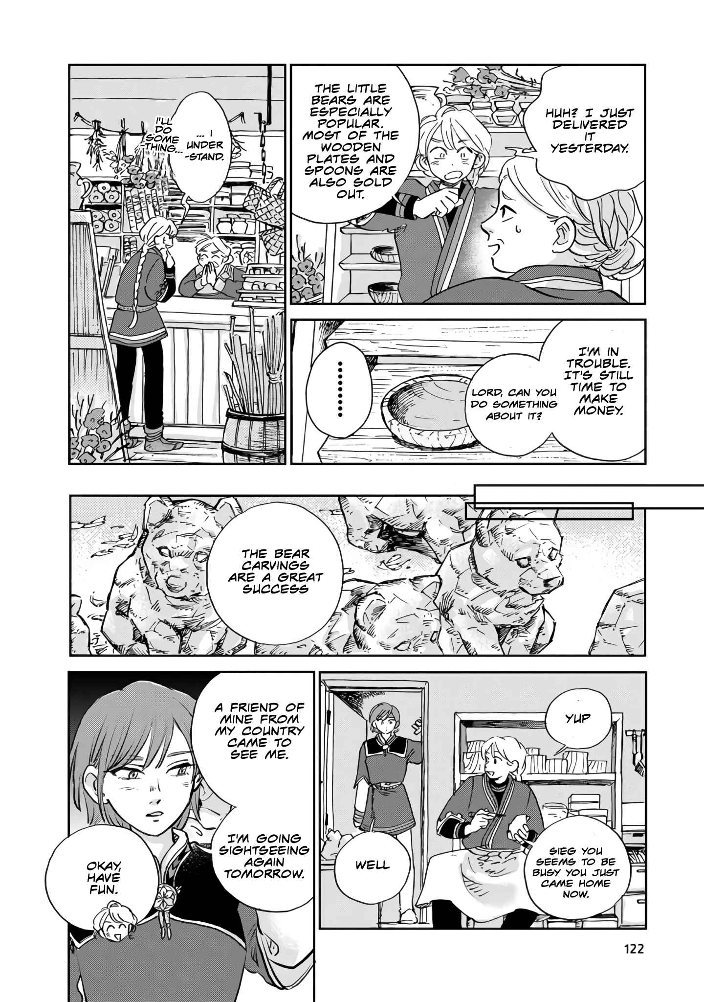 Hokuo Kizoku to Moukinzuma no Yukiguni Karigurashi Chapter 18 - Page 8