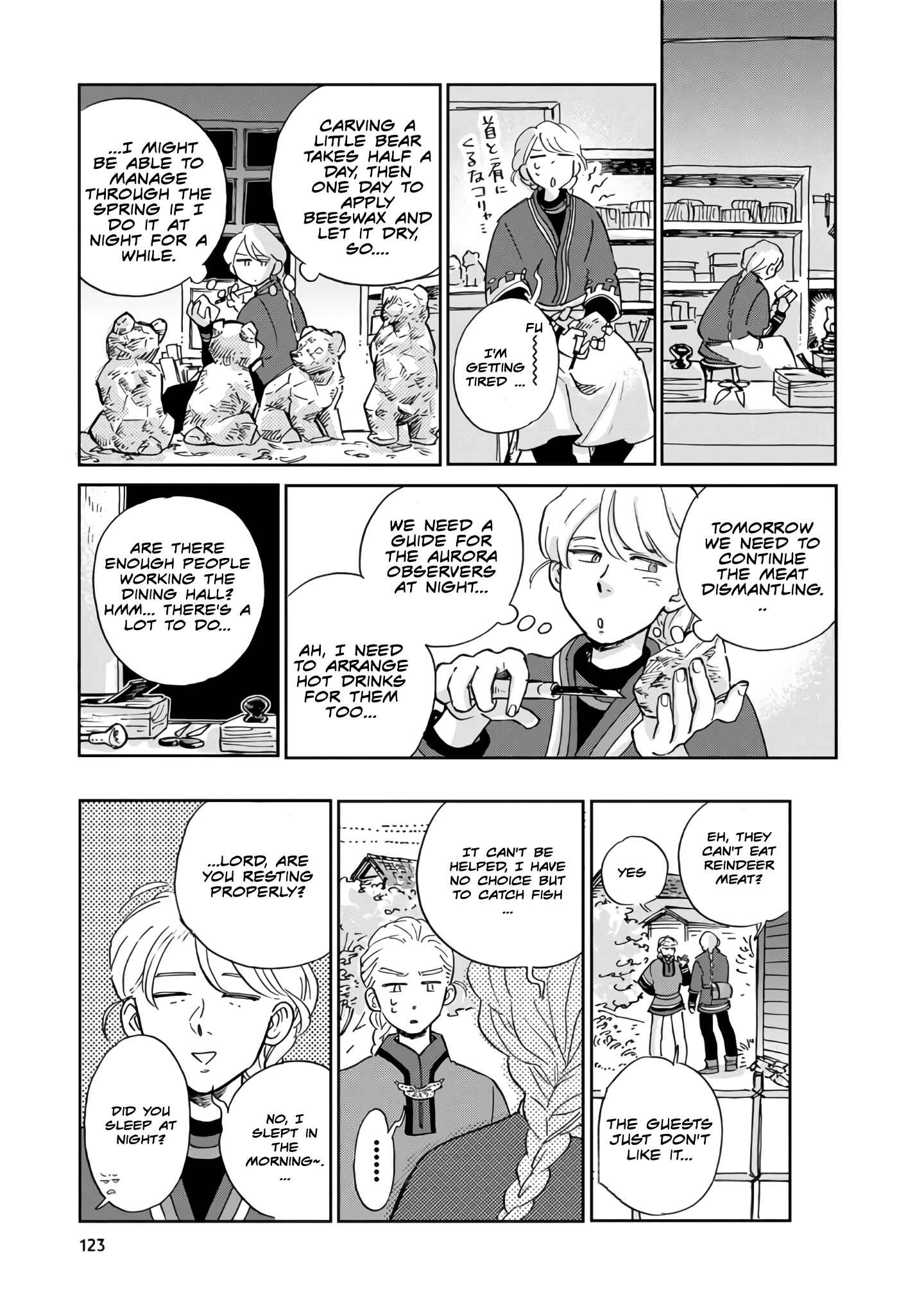 Hokuo Kizoku to Moukinzuma no Yukiguni Karigurashi Chapter 18 - Page 9