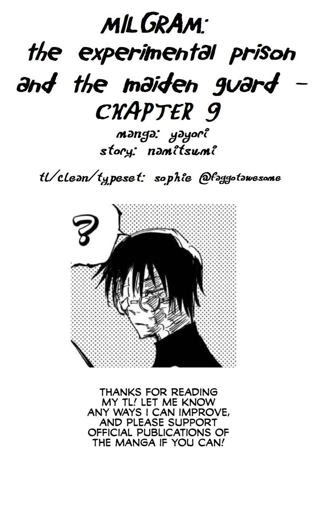 MILGRAM: Jikken Kangoku to Kanshu no Shoujo Chapter 9 - Page 31
