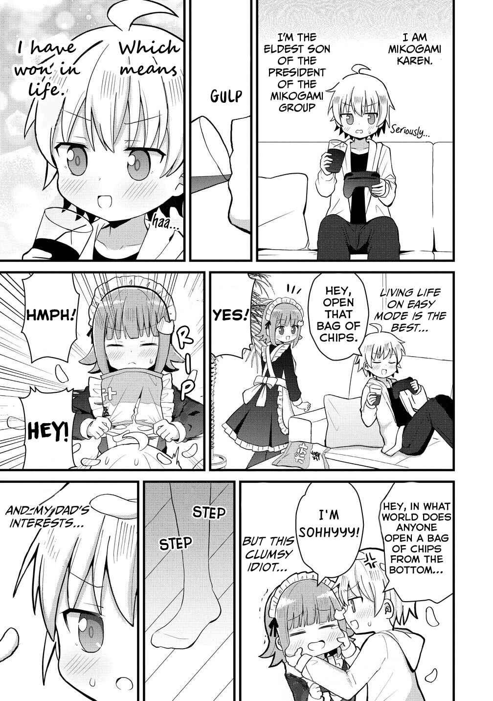 Mikogami Karen no Kakushigoto Chapter 1 - Page 4