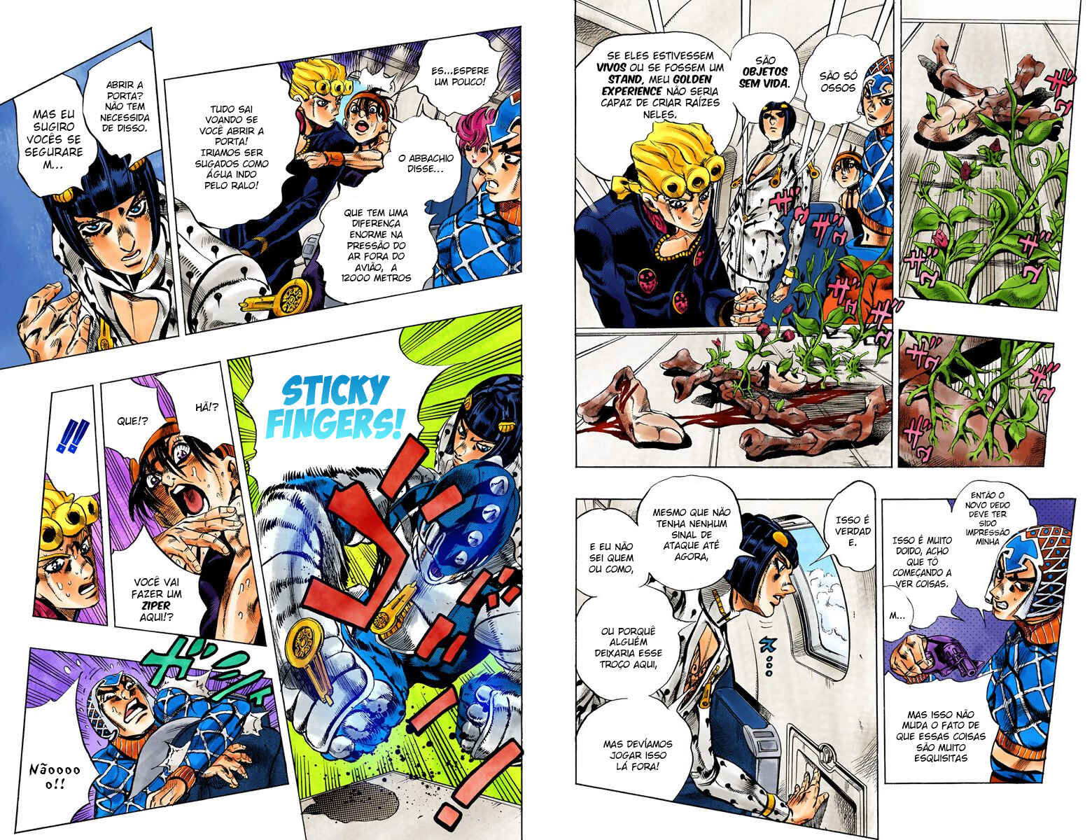 JoJo no Kimyou na Bouken: Part 5 - Ougon no Kaze Color-ban Chapter 95 - Page 4