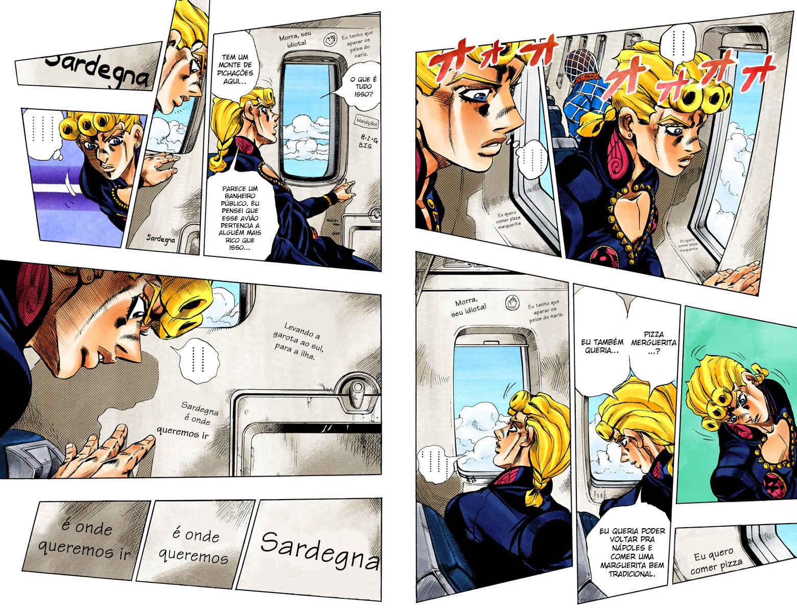 JoJo no Kimyou na Bouken: Part 5 - Ougon no Kaze Color-ban Chapter 95 - Page 6