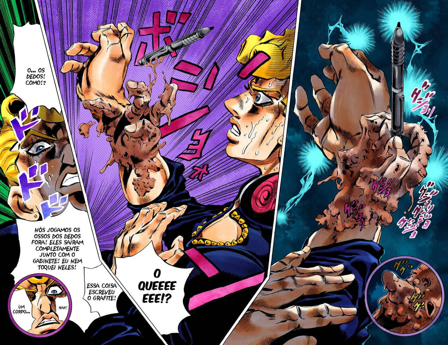 JoJo no Kimyou na Bouken: Part 5 - Ougon no Kaze Color-ban Chapter 95 - Page 9
