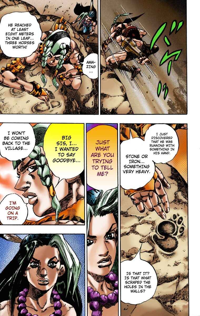 JoJo no Kimyou na Bouken: Part 7 - Steel Ball Run Color-ban Chapter 1 - Page 21