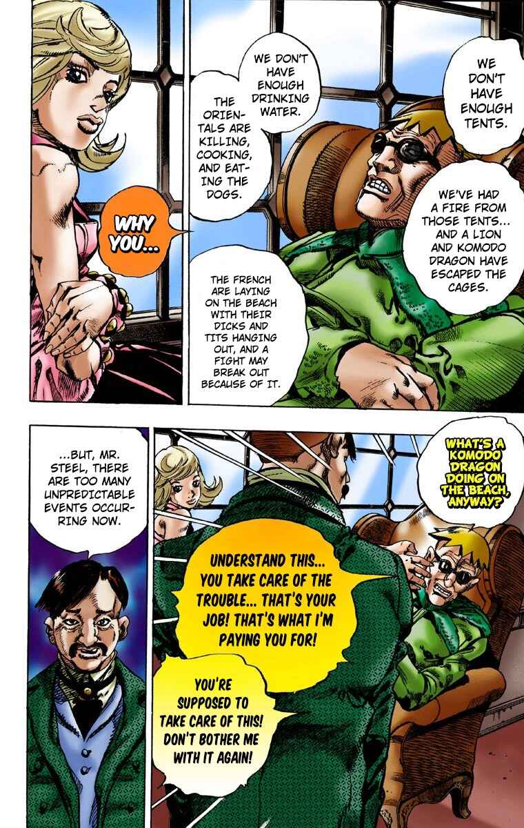 JoJo no Kimyou na Bouken: Part 7 - Steel Ball Run Color-ban Chapter 1 - Page 24