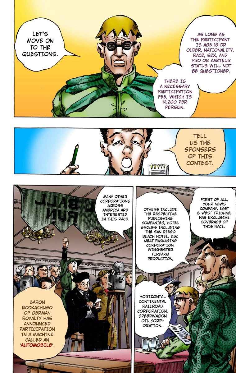 JoJo no Kimyou na Bouken: Part 7 - Steel Ball Run Color-ban Chapter 1 - Page 31