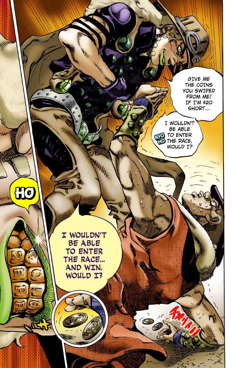 JoJo no Kimyou na Bouken: Part 7 - Steel Ball Run Color-ban Chapter 1 - Page 46