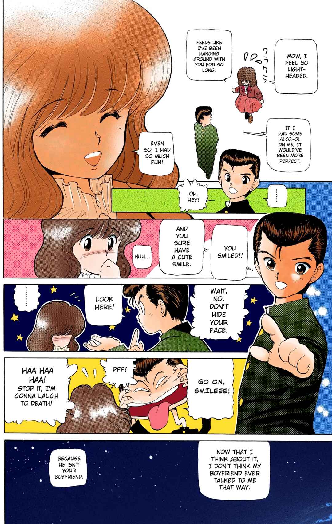YuYu Hakusho (Official Colored) Chapter 5 - Page 12