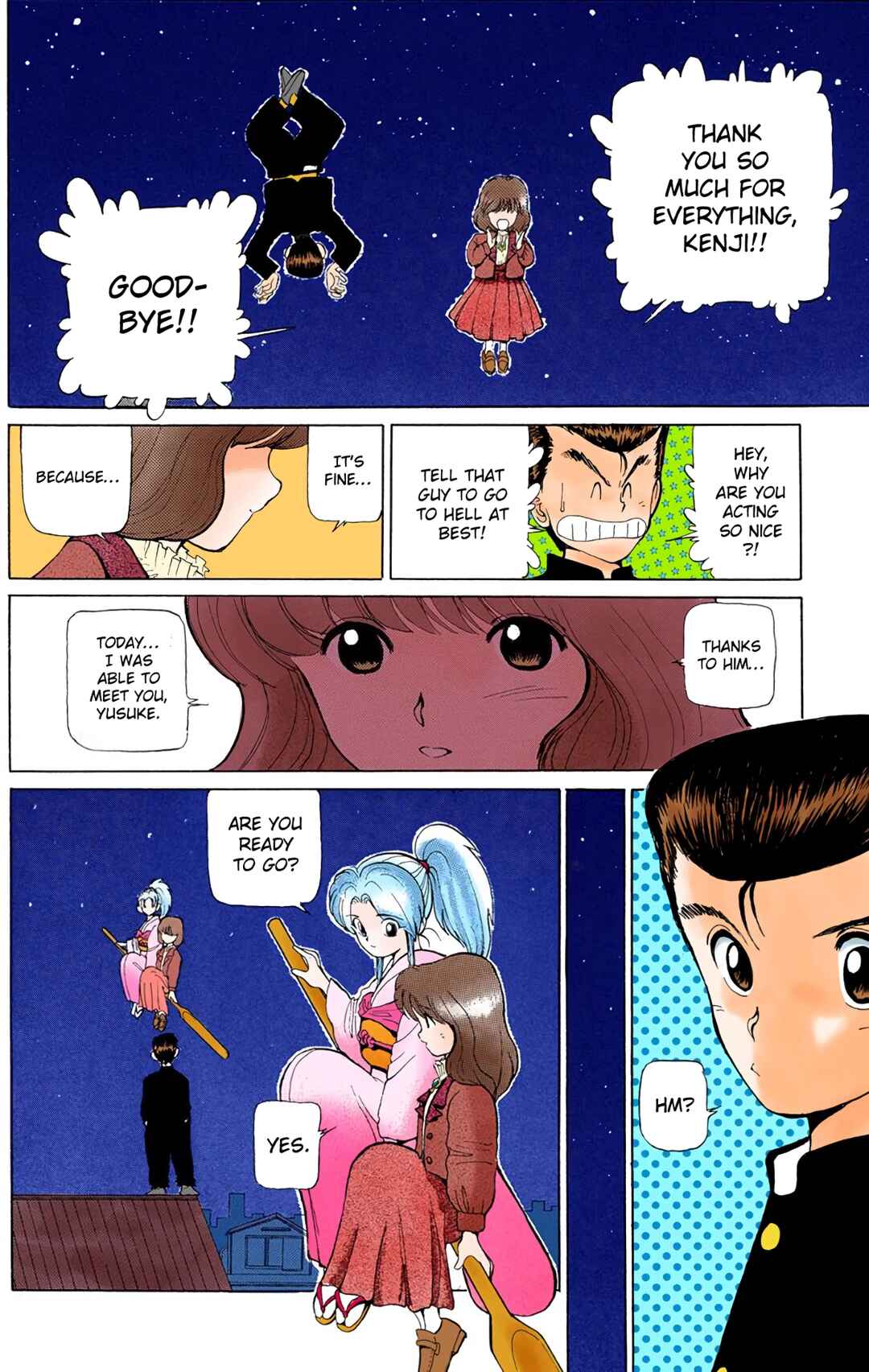 YuYu Hakusho (Official Colored) Chapter 5 - Page 14