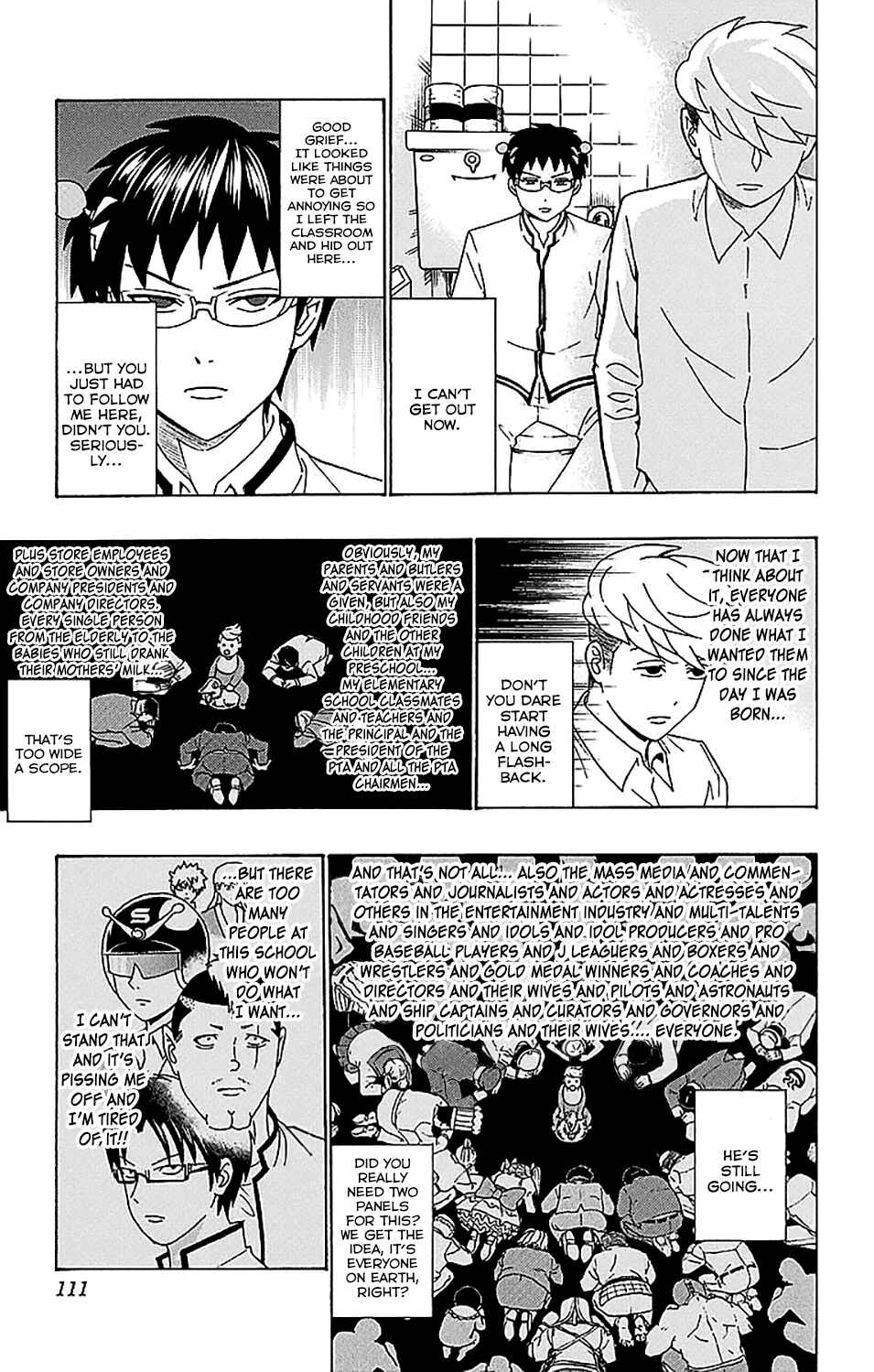 The Disastrous Life of Saiki K. Chapter 223 - Page 10