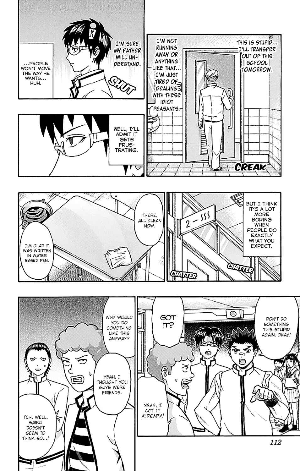 The Disastrous Life of Saiki K. Chapter 223 - Page 11