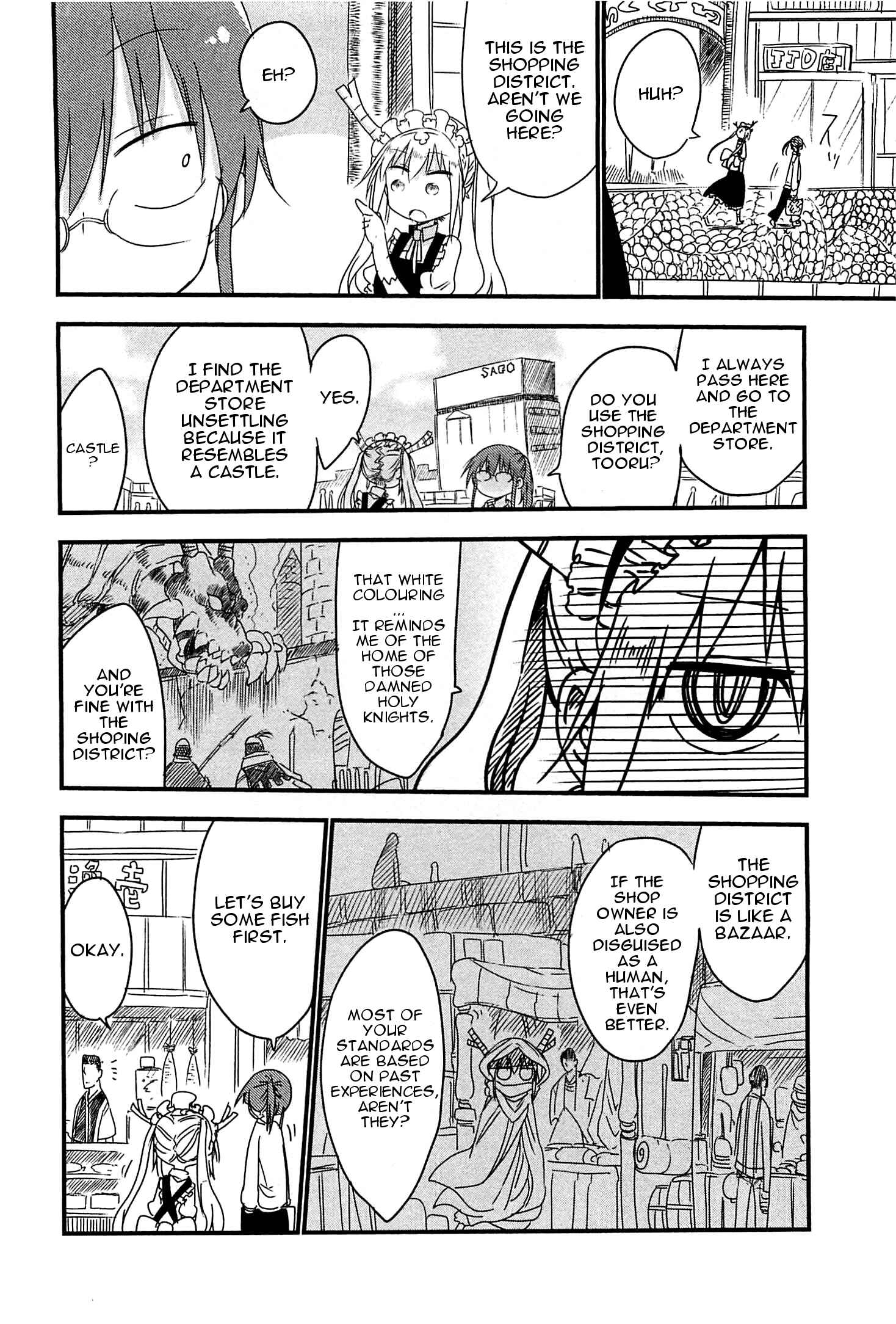 Kobayashi-san Chi no Maid Dragon Chapter 5 - Page 2