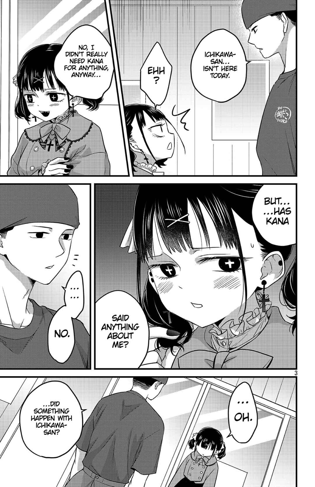 Boku no Kokoro no Yabai Yatsu: Love Comedy ga Hajimaranai Chapter 13 - Page 3