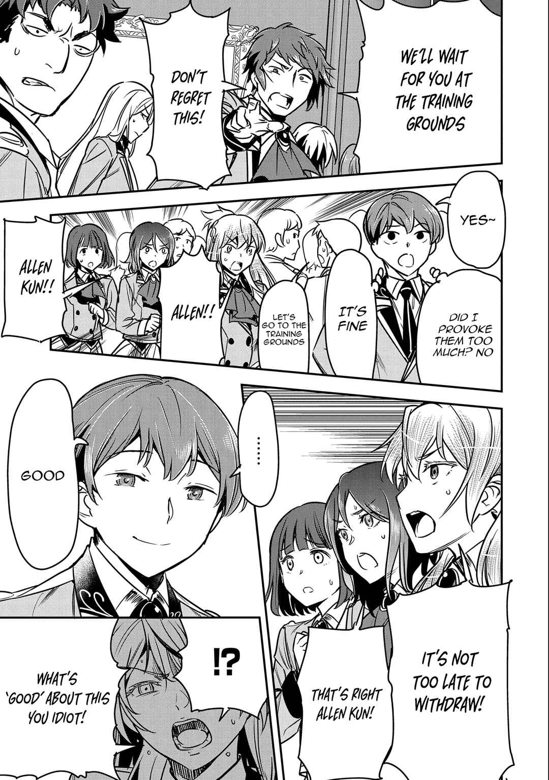 Chounin A wa Akuyaku Reijou o Doushitemo Sukuitai: Dobu to Sora to Koori no Himegimi Chapter 21 - Page 22