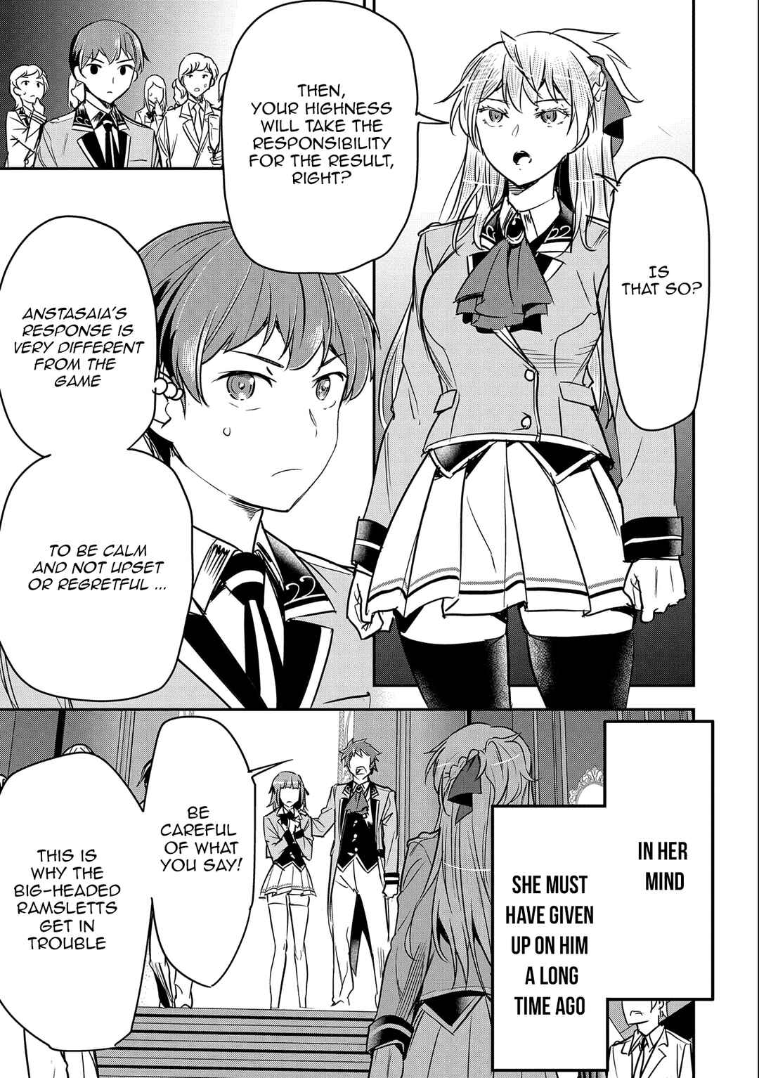 Chounin A wa Akuyaku Reijou o Doushitemo Sukuitai: Dobu to Sora to Koori no Himegimi Chapter 21 - Page 4