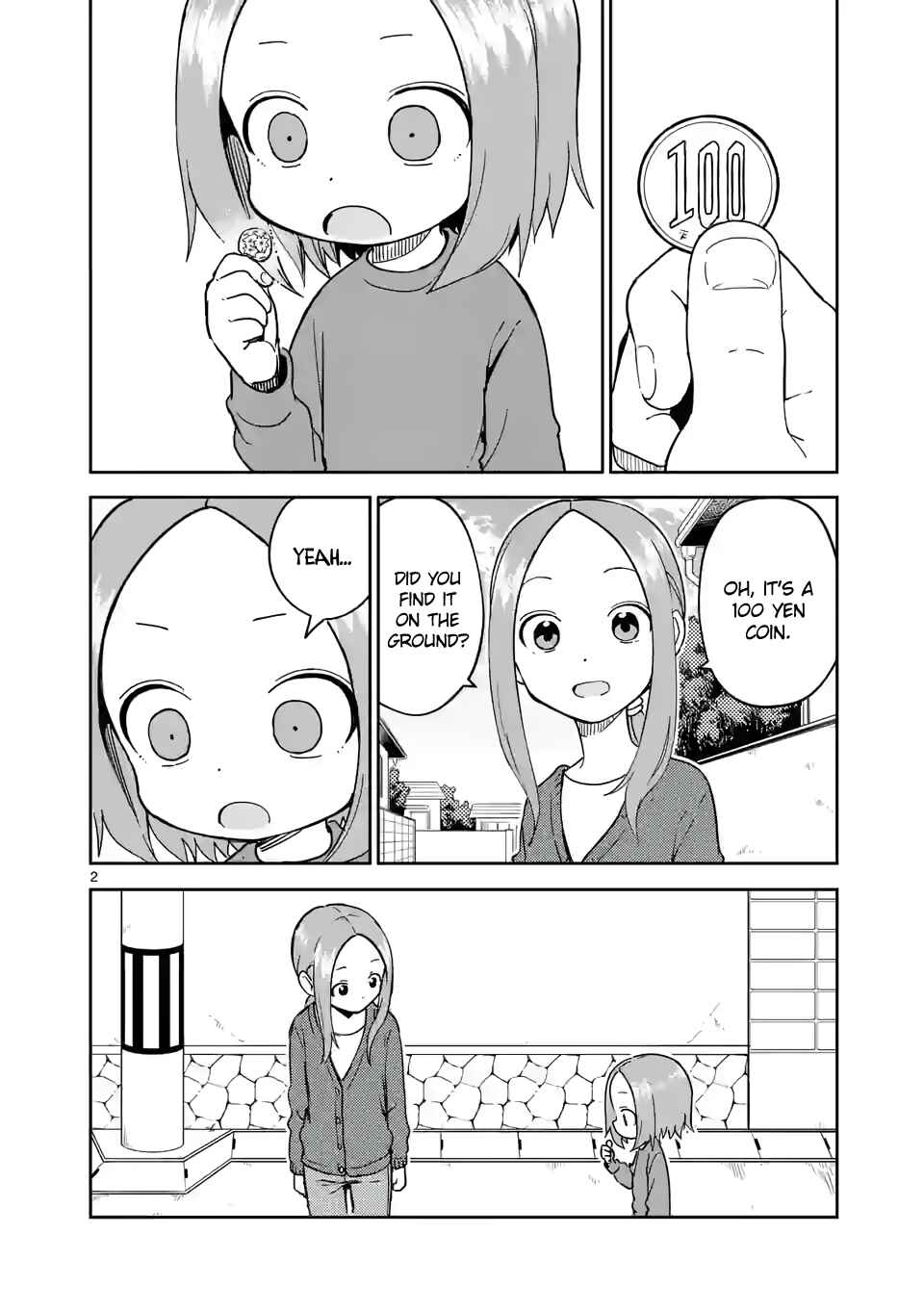 Karakai Jouzu no (Moto) Takagi-san Chapter 255 - Page 2