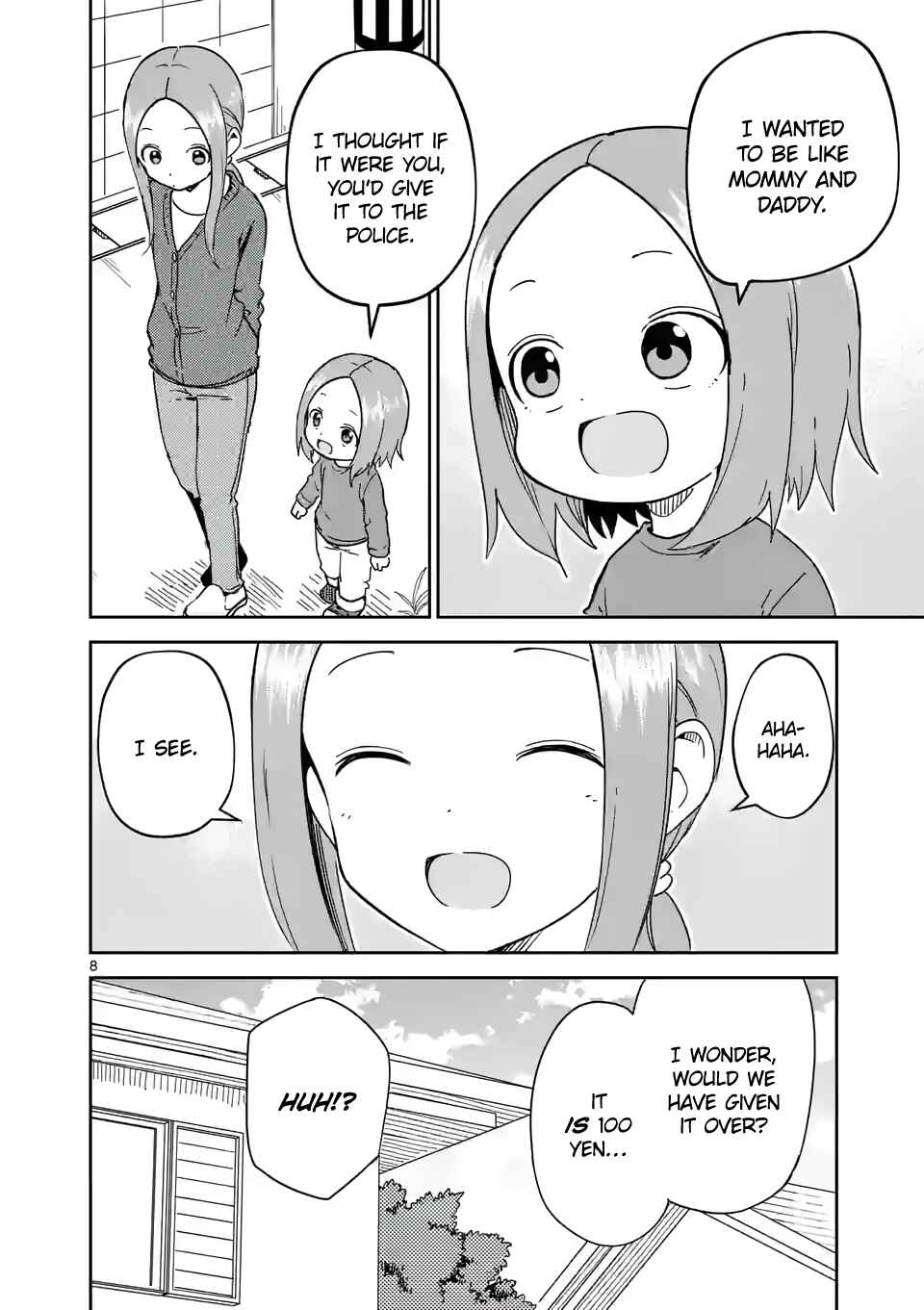 Karakai Jouzu no (Moto) Takagi-san Chapter 255 - Page 8