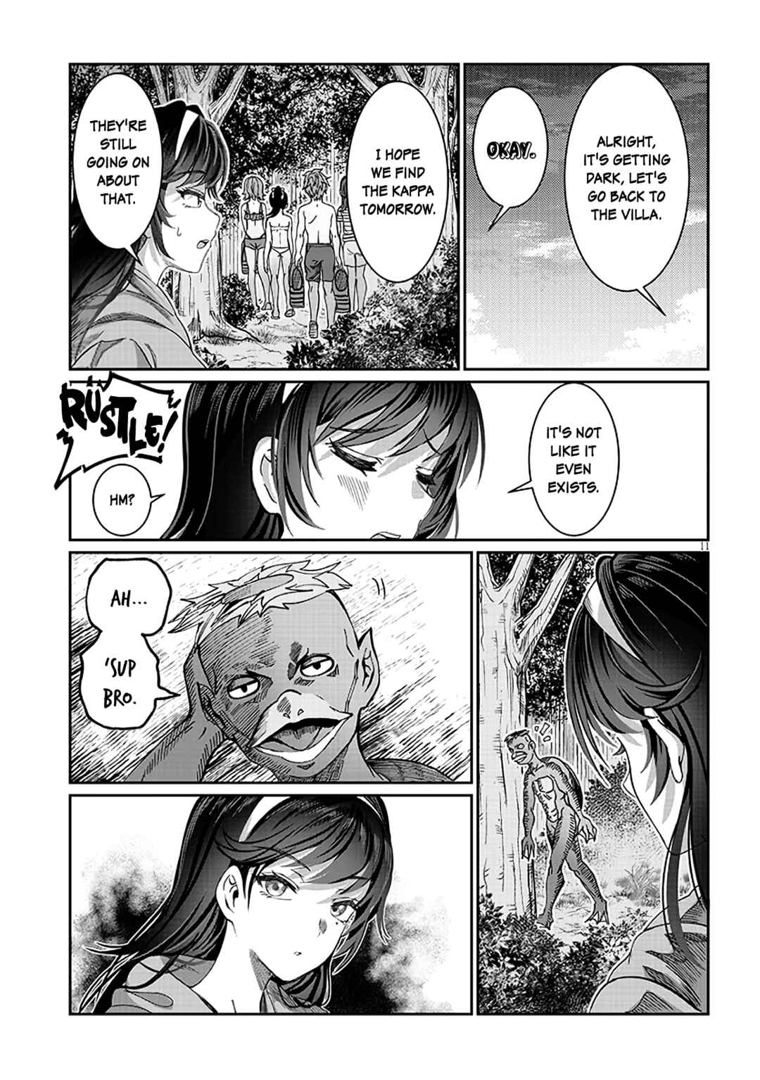Kimi wa Yakamashi Tojite yo Kuchi wo! Chapter 24 - Page 11