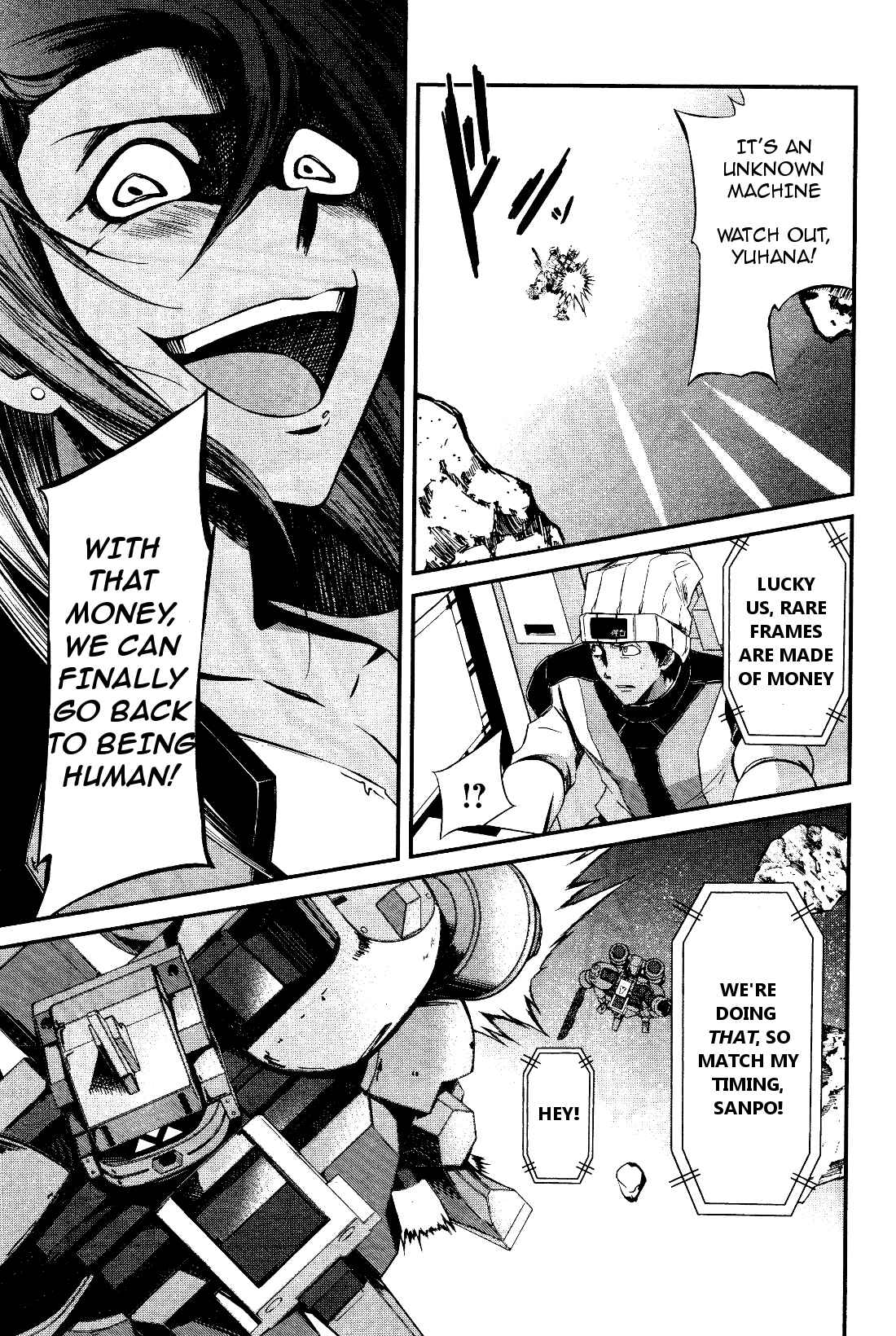 Mobile Suit Gundam: Iron-Blooded Orphans - Steel Moon Chapter 2 - Page 18